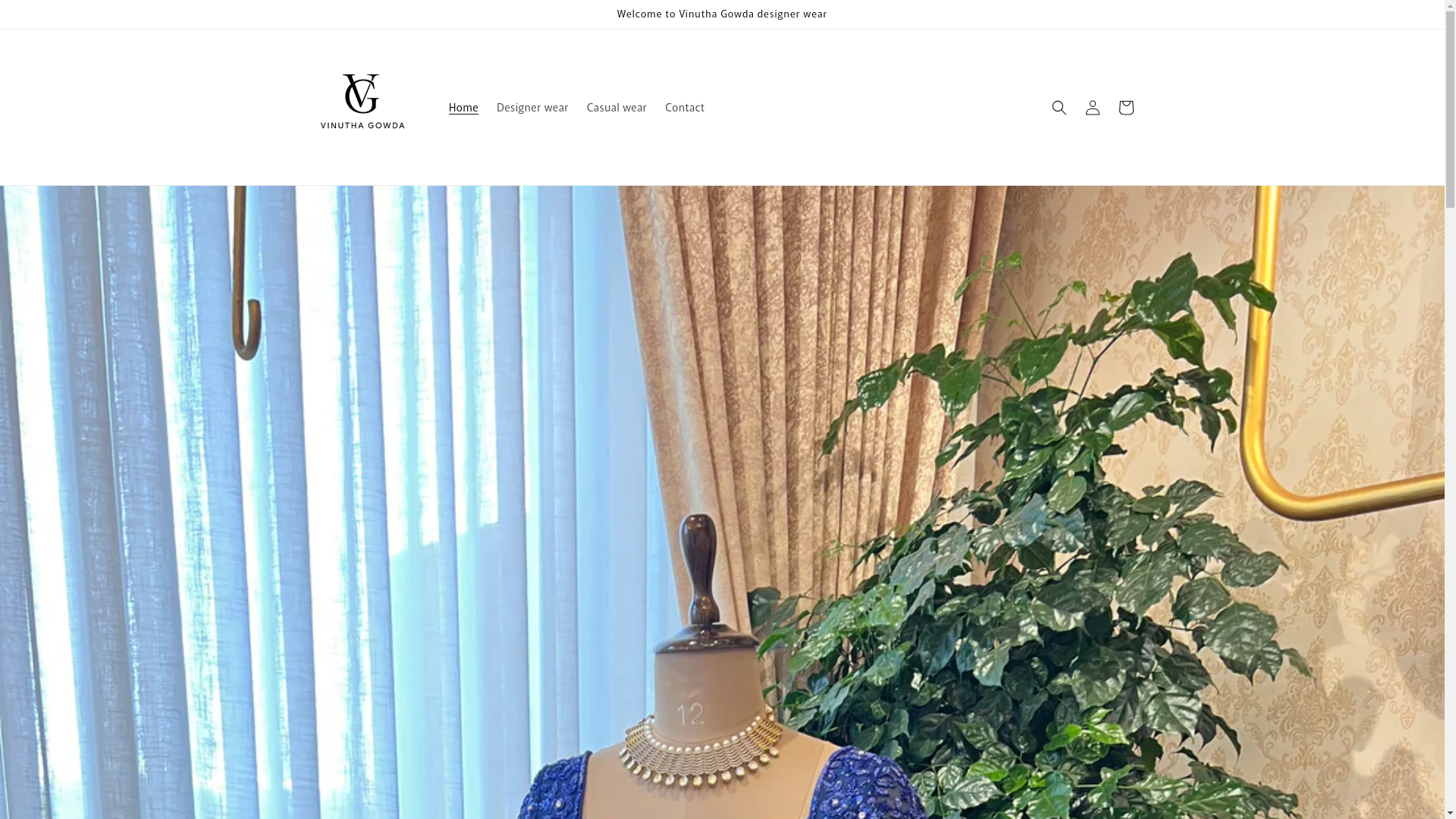 website screenshot of https://vinuthagowda.com/