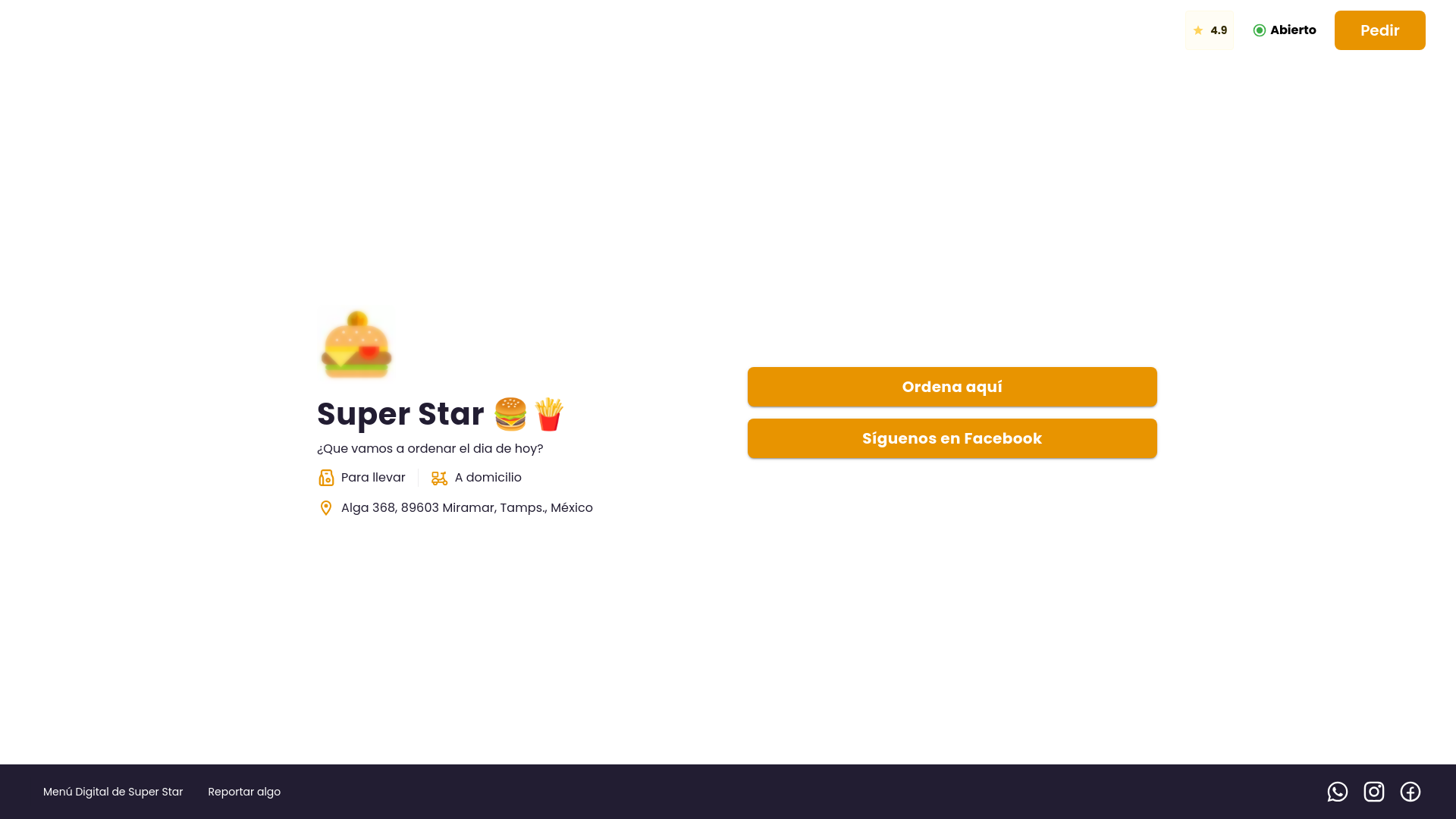 website screenshot of https://hambsuperstar.com/