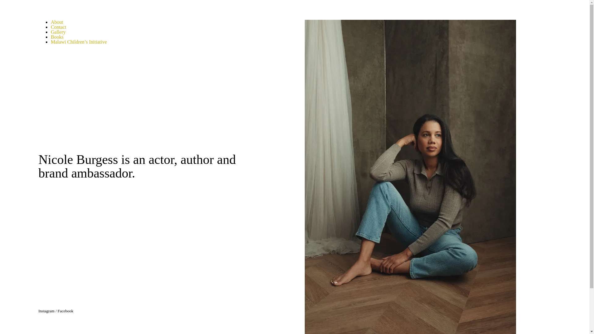 website screenshot of https://nicoleburgessofficial.com/