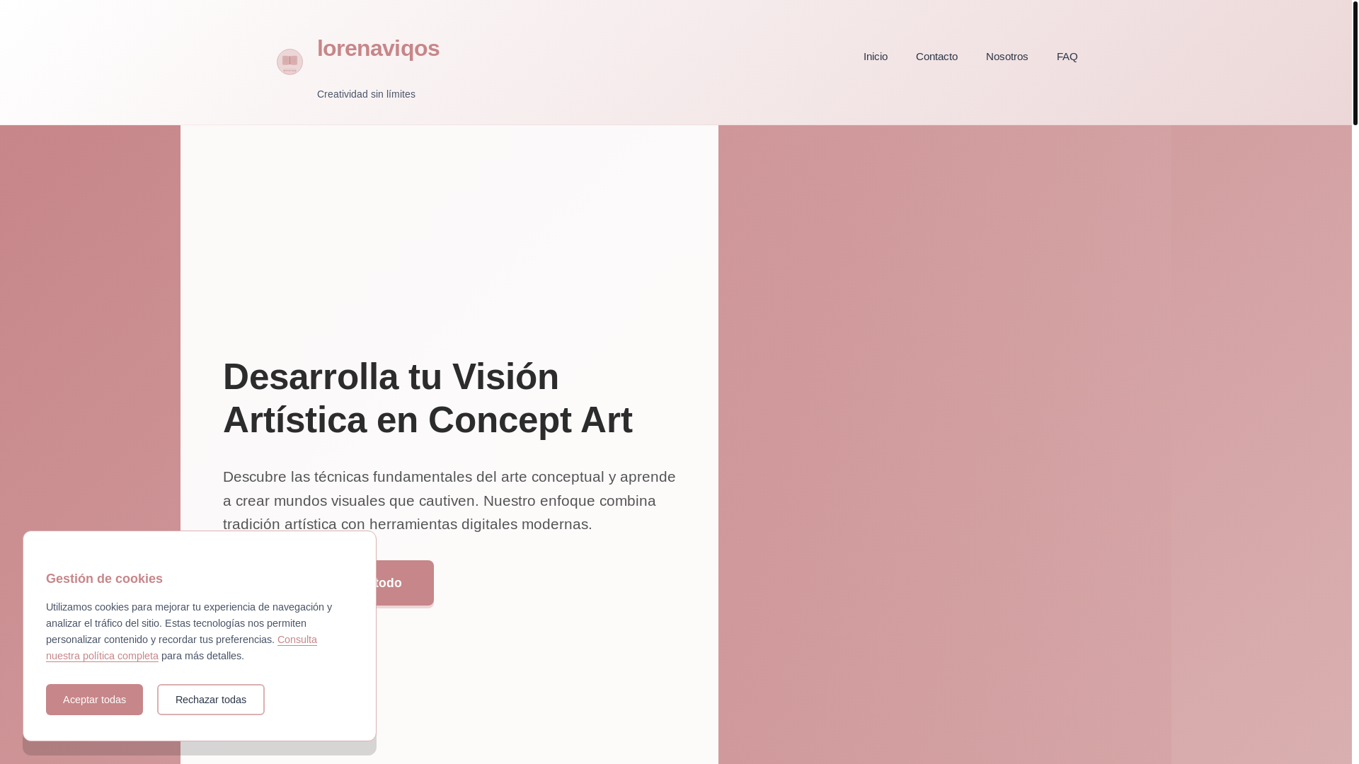 website screenshot of https://lorenaviqos.sbs/