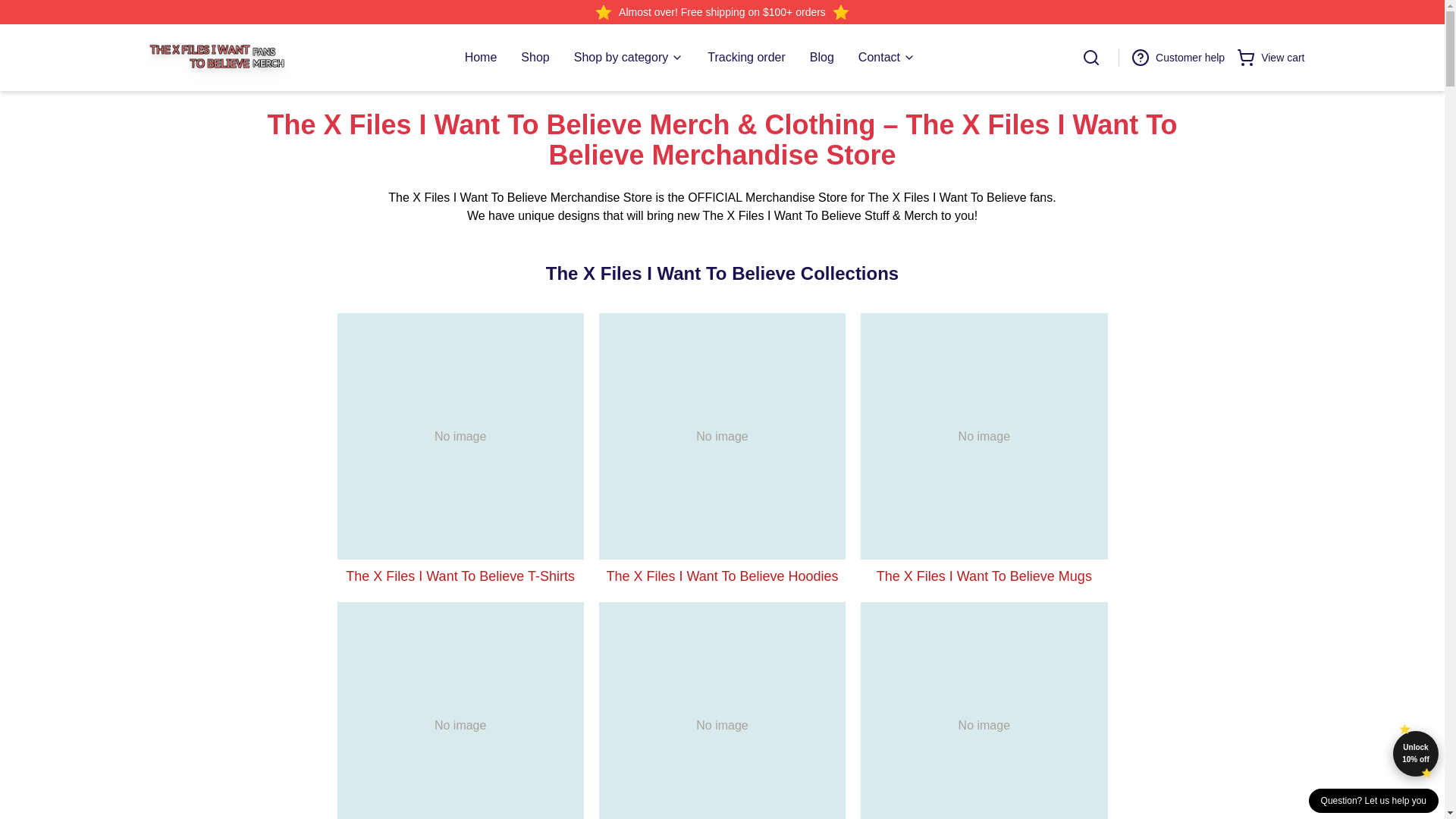 website screenshot of https://thexfilesiwanttobelieve.shop/
