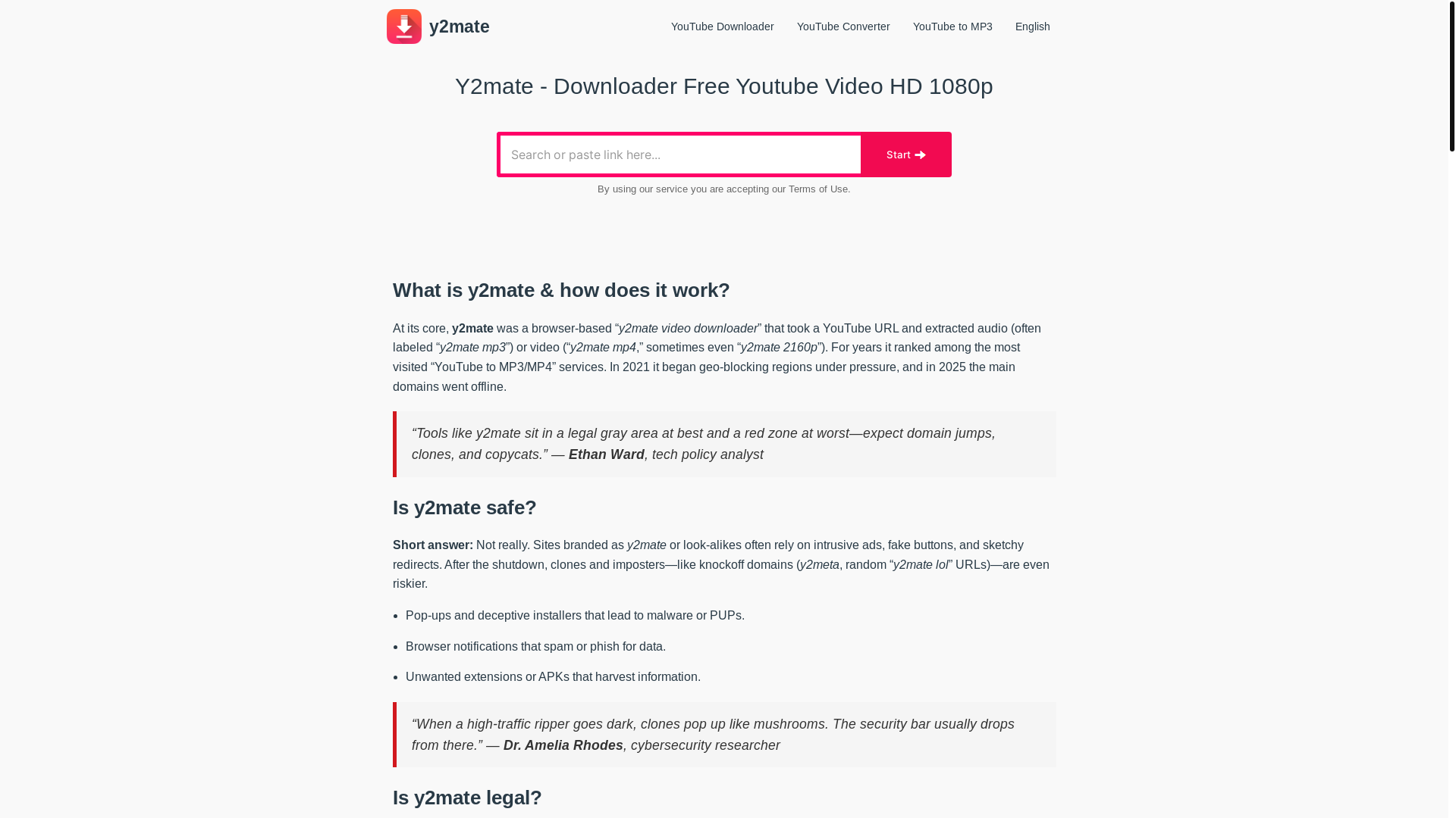 website screenshot of https://y2mate-garden.pages.dev/