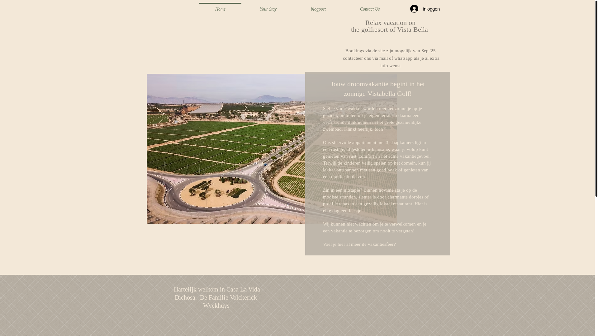 website screenshot of https://casalavidadichosa.com/
