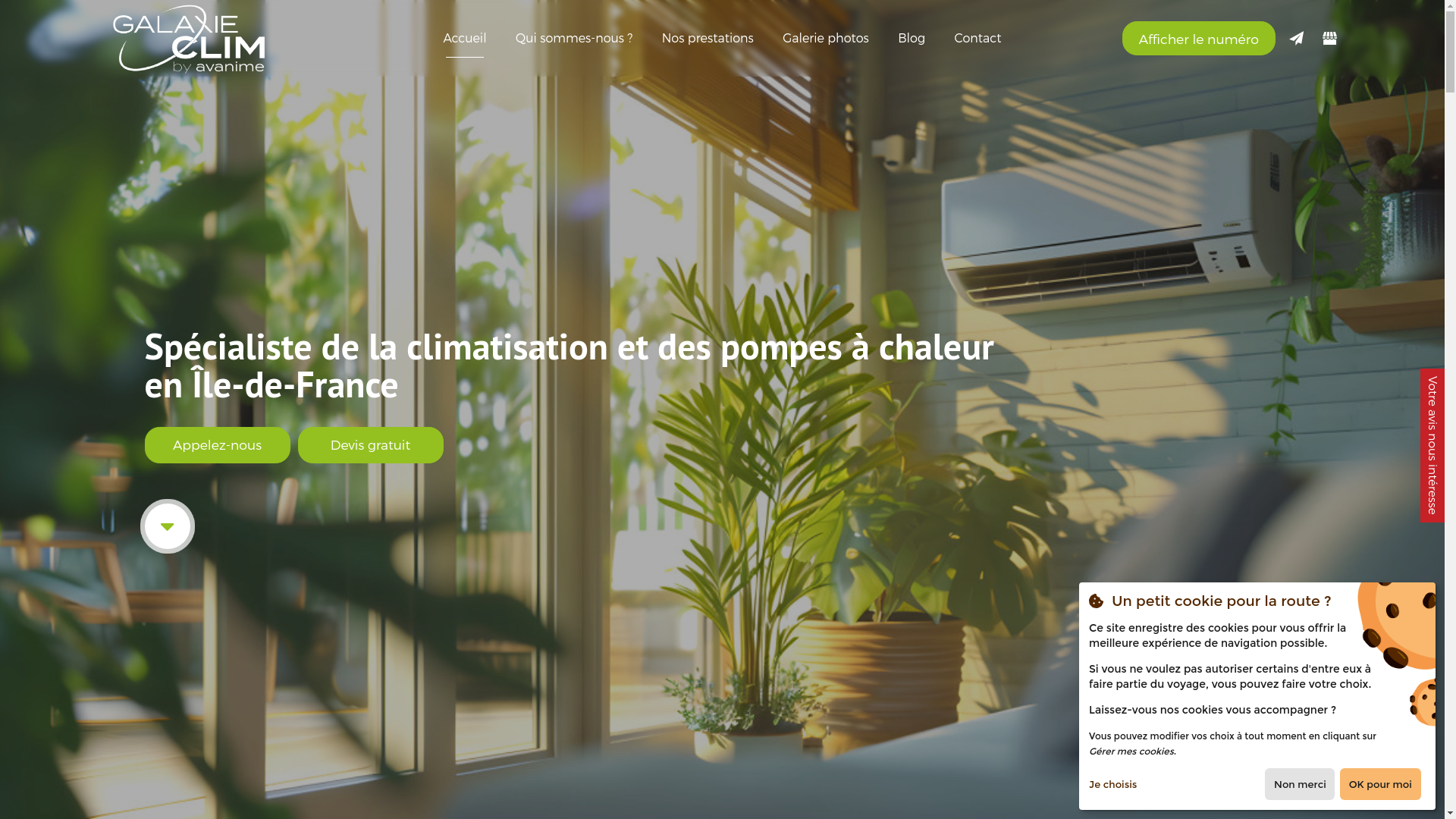 website screenshot of https://avanime.fr/