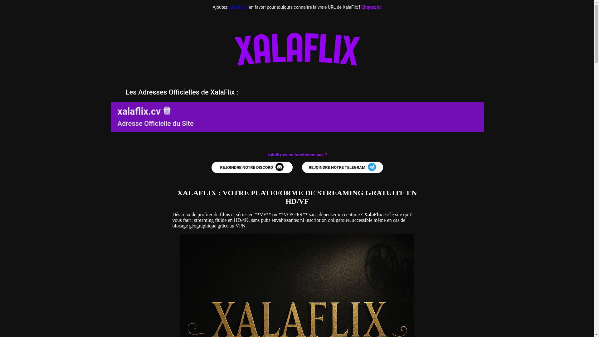 website screenshot of https://xalaflix-city.pages.dev/