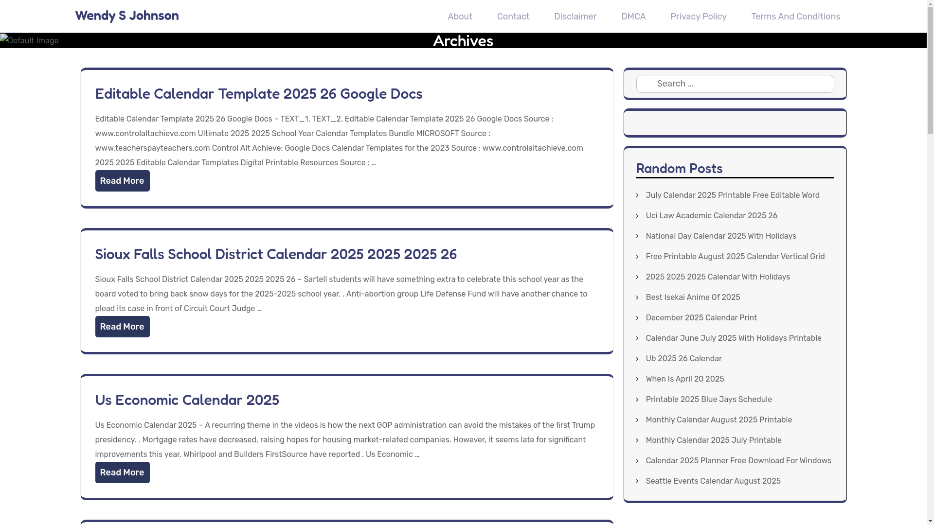 website screenshot of https://wendysjohnsonv.pages.dev/