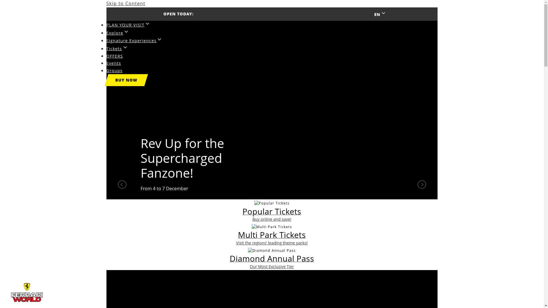 website screenshot of https://ferrarypark.icu/