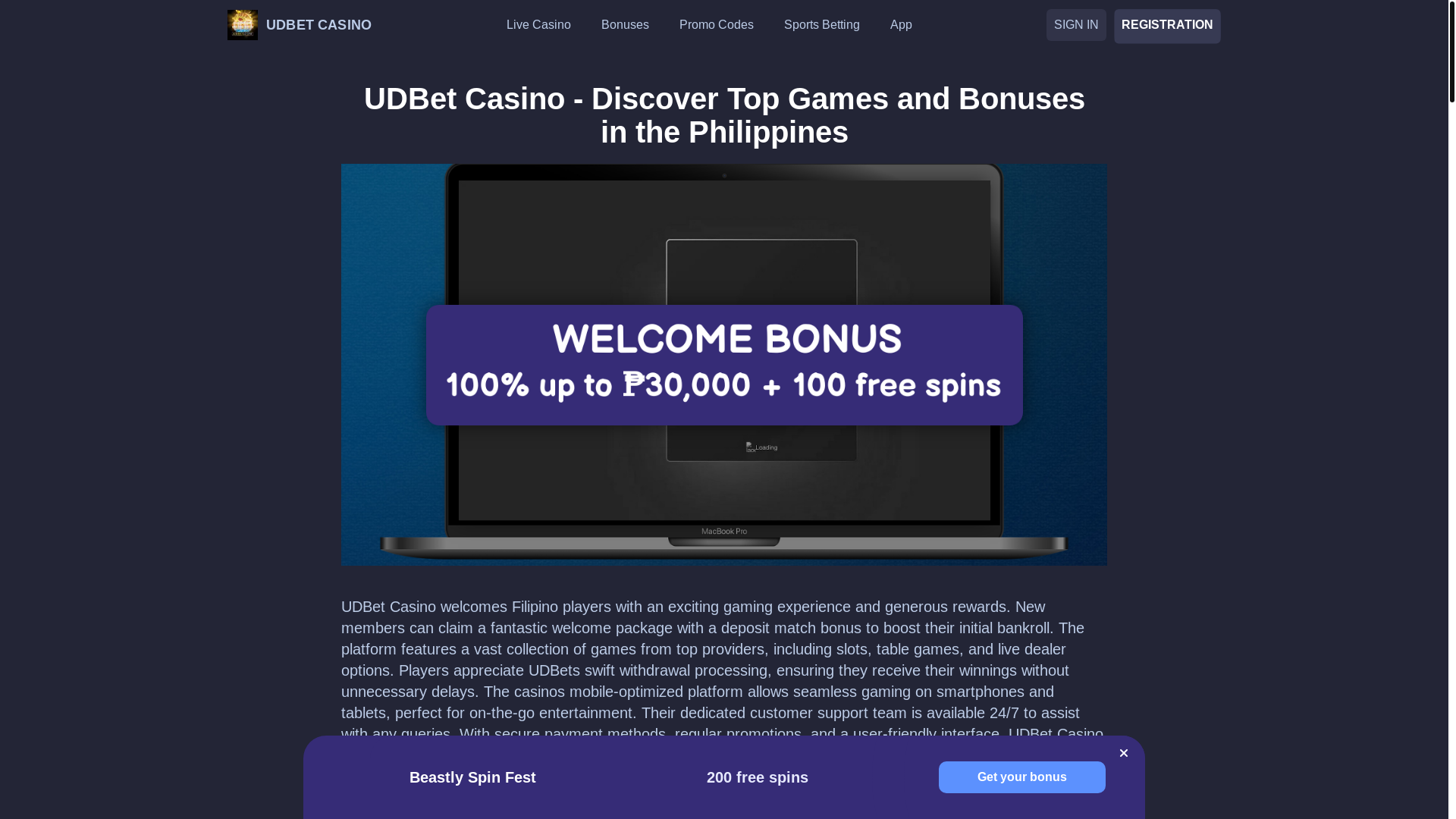 website screenshot of https://udbet-casino-com.pages.dev/