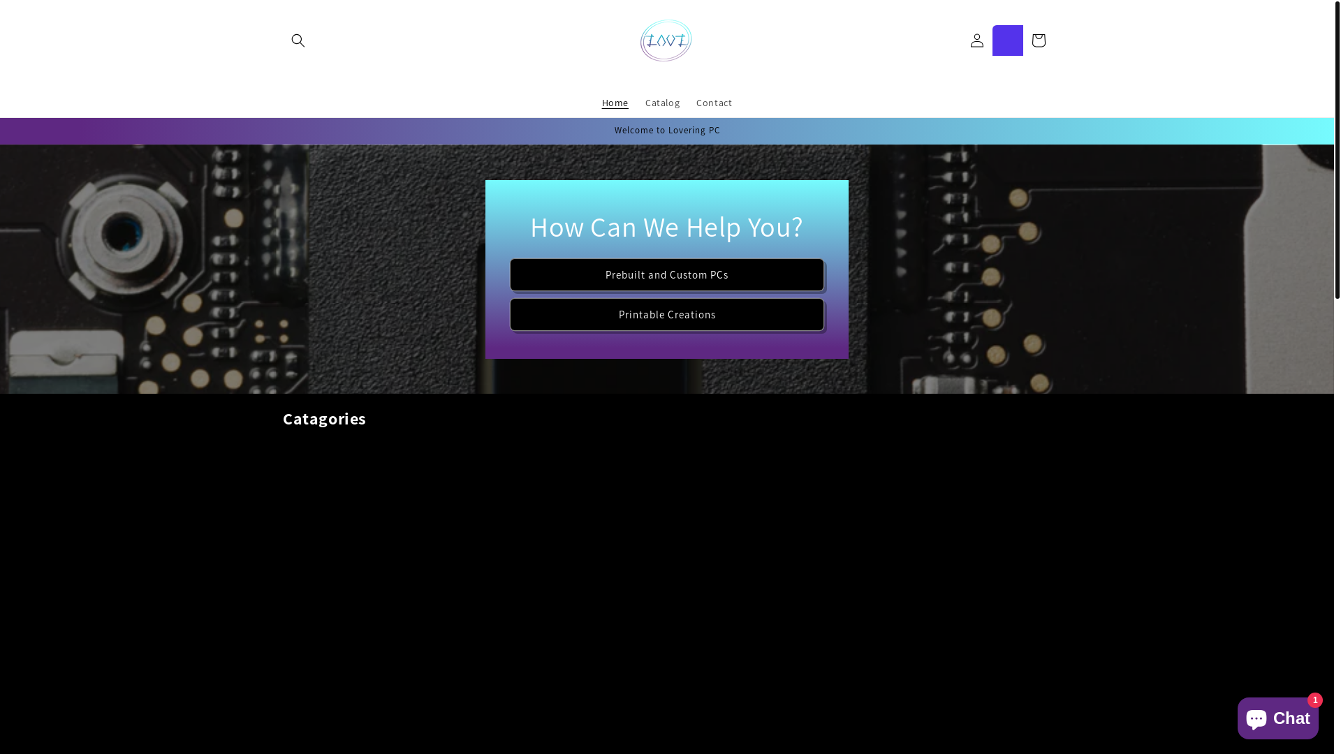 website screenshot of https://loveringpc.com/