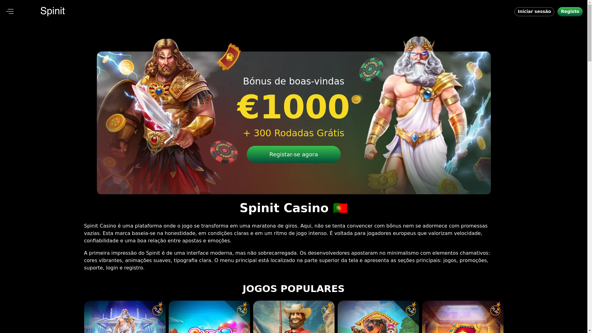 website screenshot of https://spinit-pt.pages.dev/