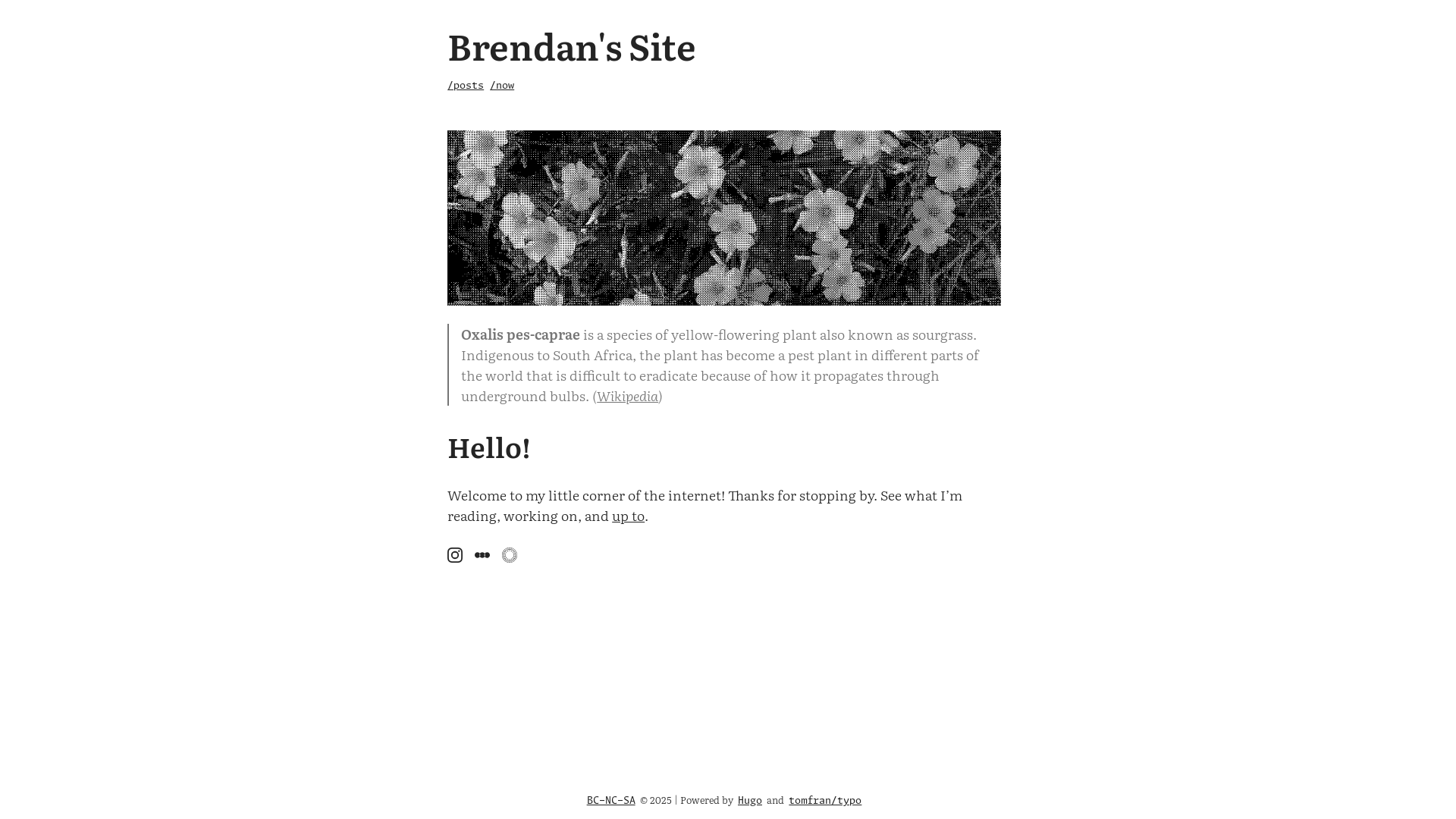 website screenshot of https://personalsitehugo.pages.dev/