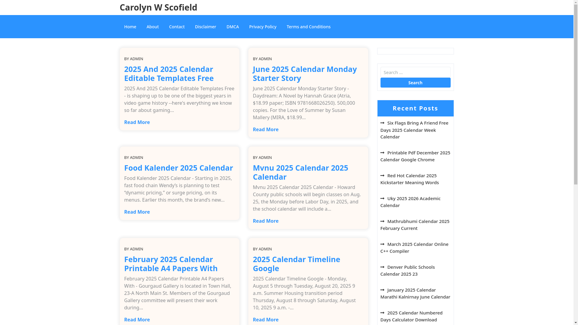 website screenshot of https://carolynwscofieldm.pages.dev/