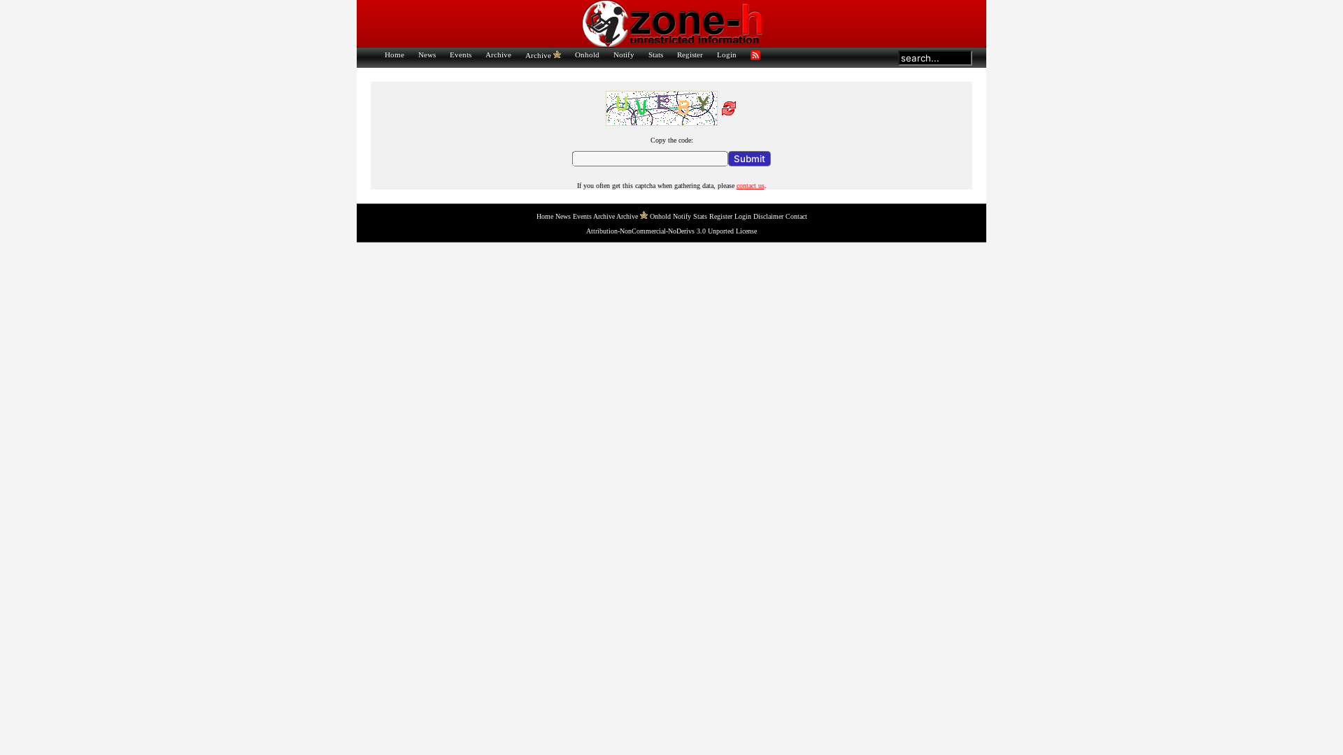 website screenshot of https://zone-h.org/mirror/id/41420093