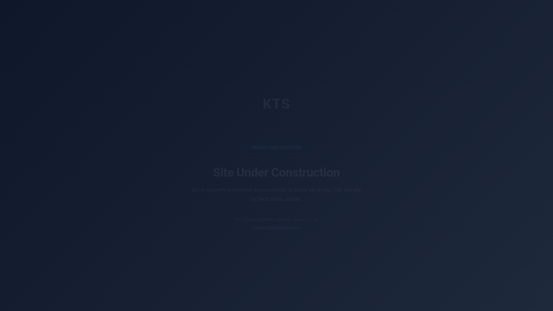 website screenshot of https://kts-global.pages.dev/