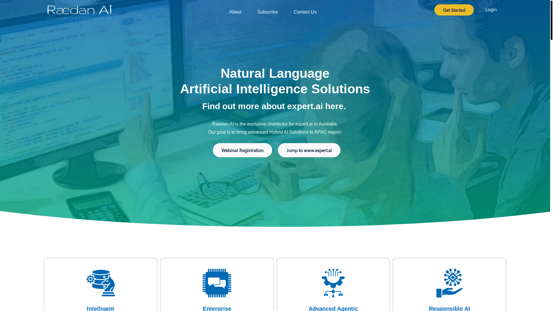 website screenshot of https://myexpertaiaustralia.com/