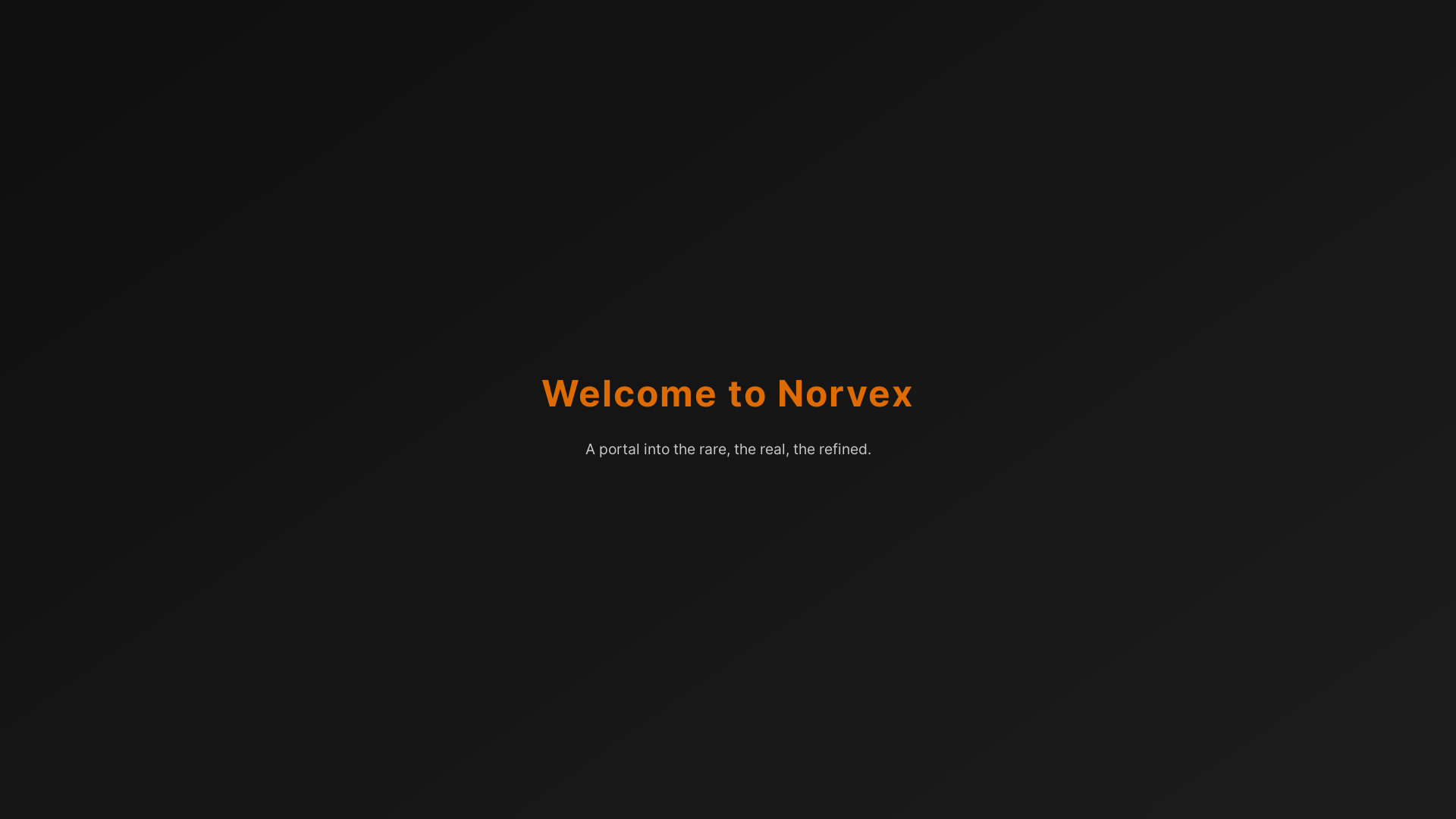 website screenshot of https://norvex.vip/