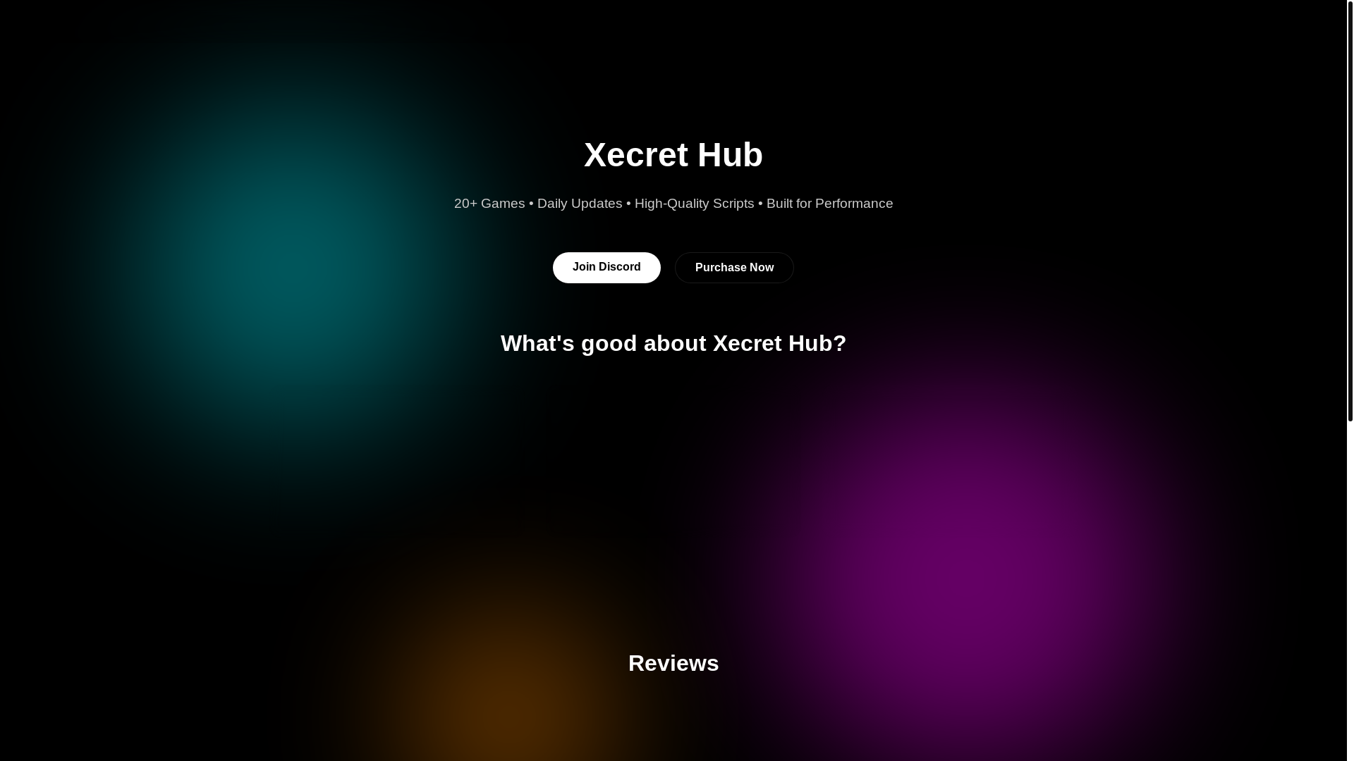 website screenshot of https://xecret-hub-cloudflare.pages.dev/