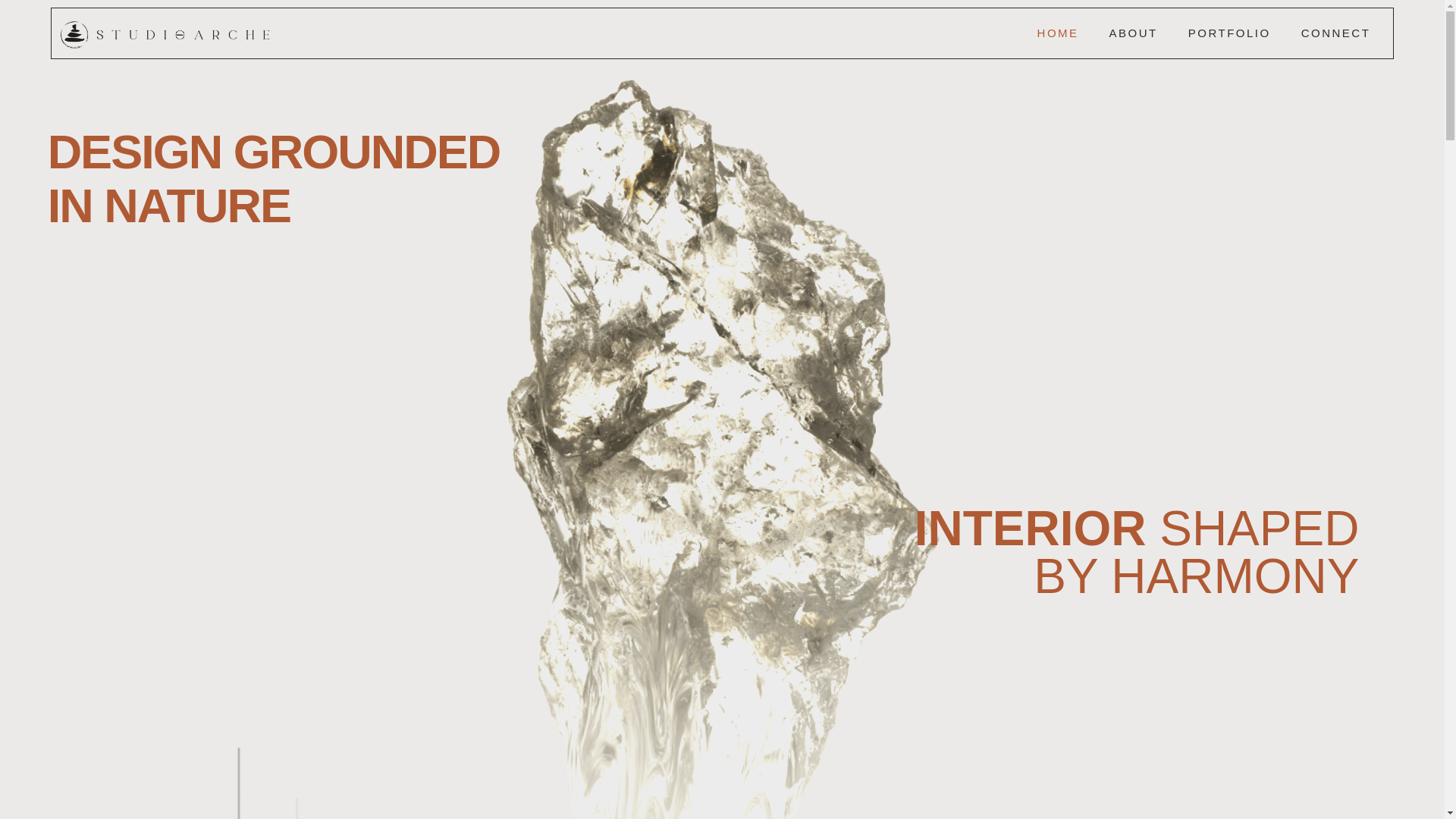 website screenshot of https://studioarche.in/