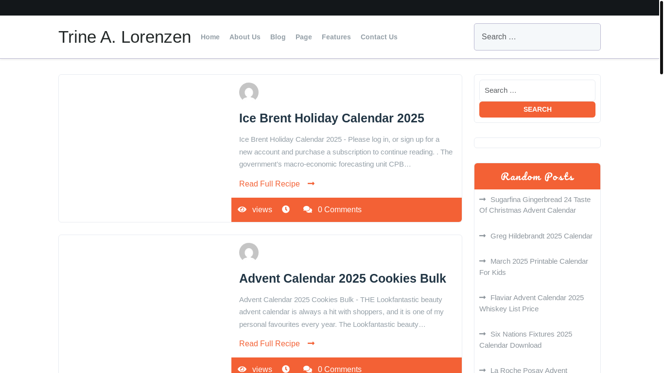 website screenshot of https://trinelorenzena.pages.dev/