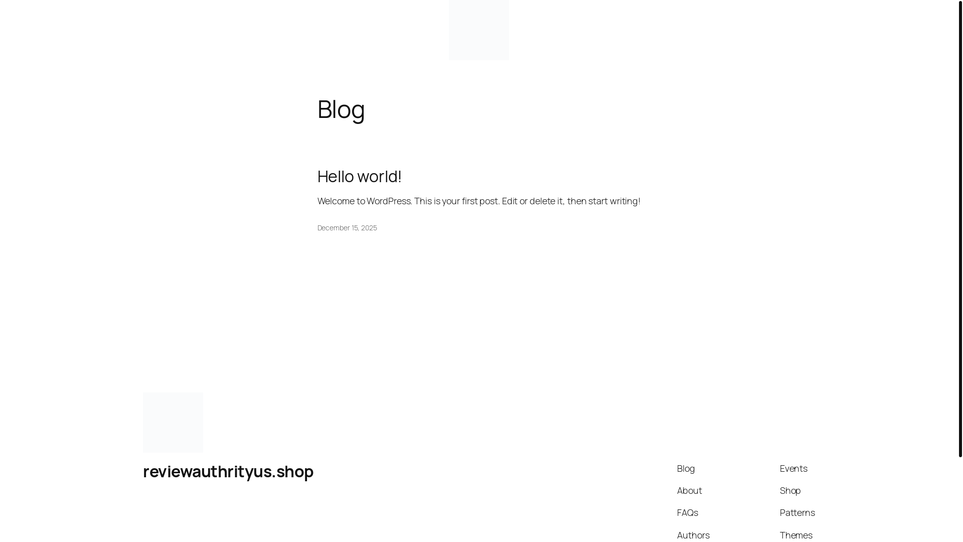 website screenshot of https://reviewauthorityus.shop/