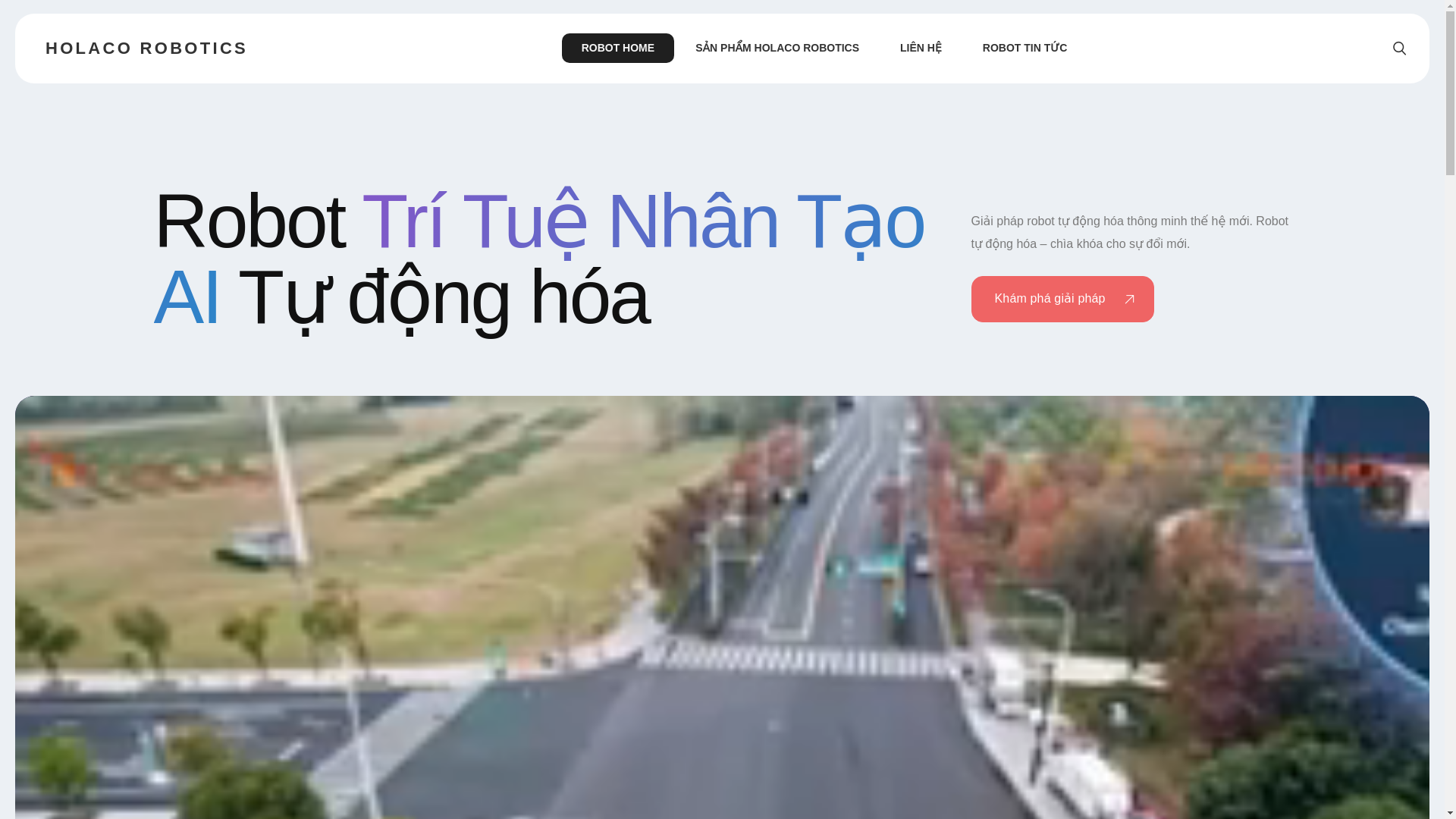 website screenshot of https://holacorobotics.com.vn/