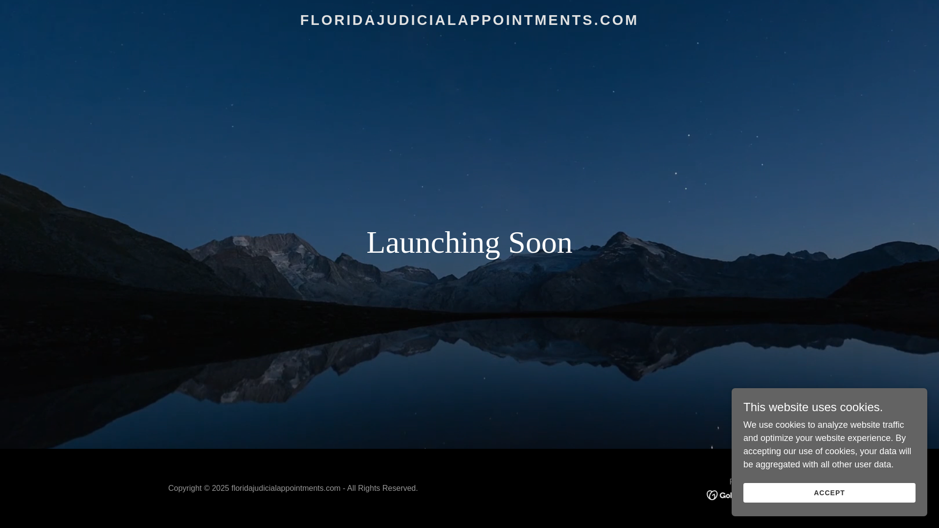 website screenshot of https://floridajudicialappointments.com/