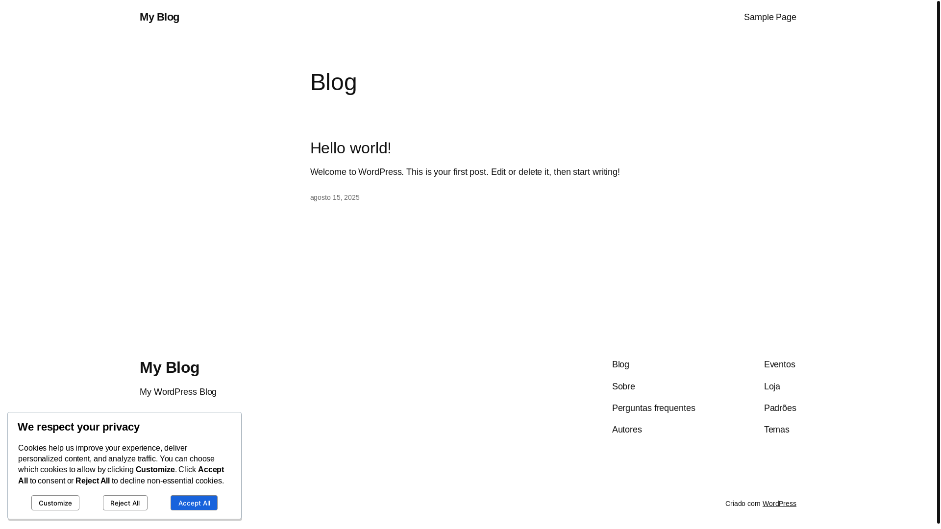 website screenshot of https://sophiavidal.com.br/