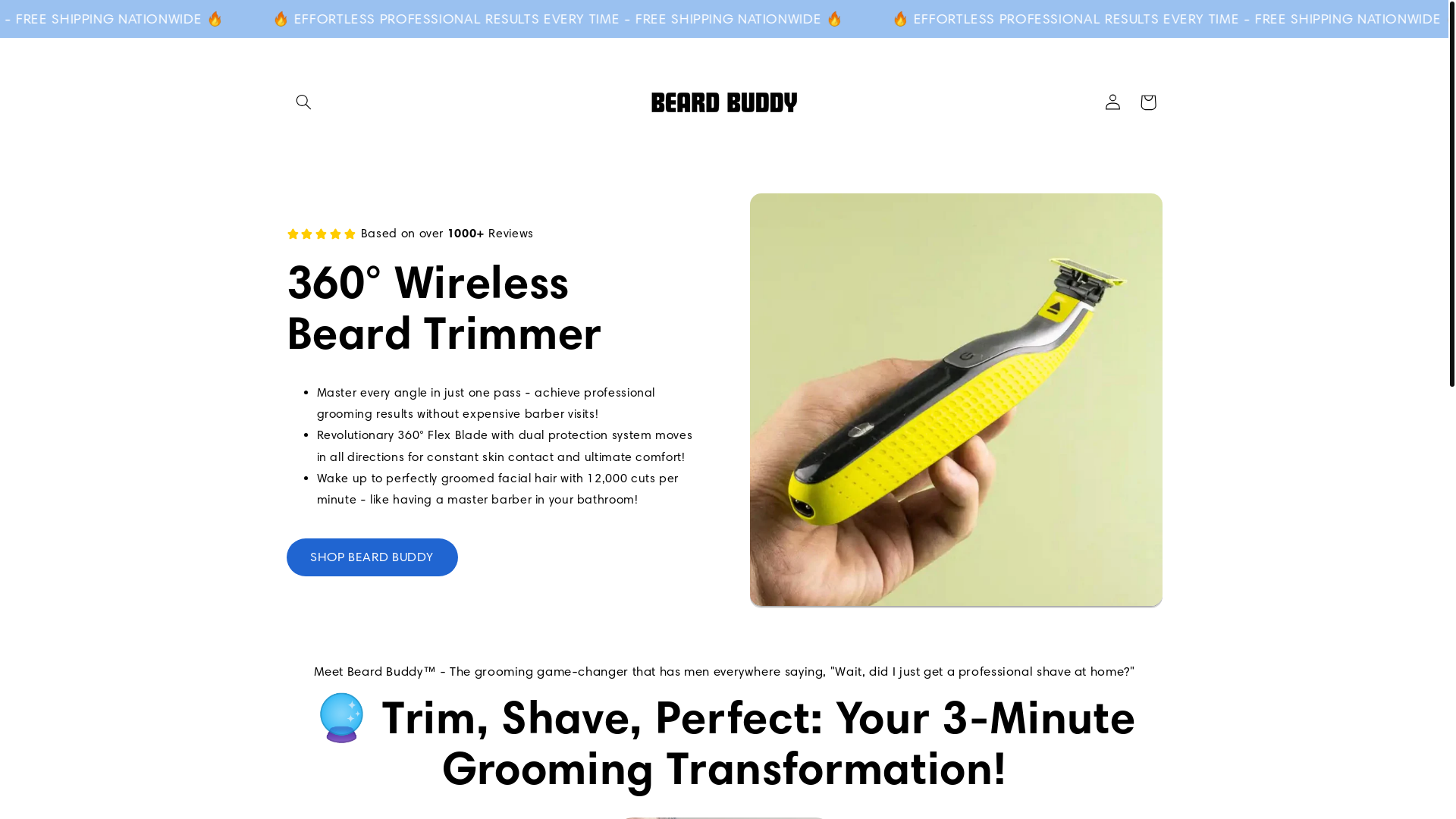 website screenshot of https://trybeardbuddy.com/