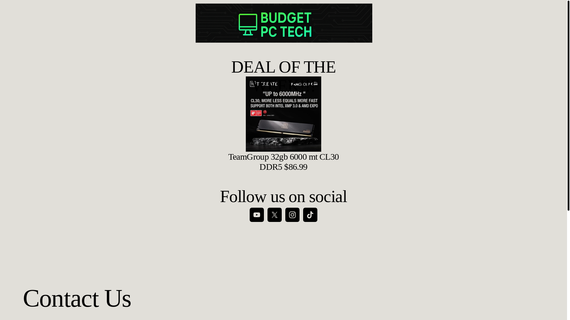 website screenshot of https://budgetpctech.com/