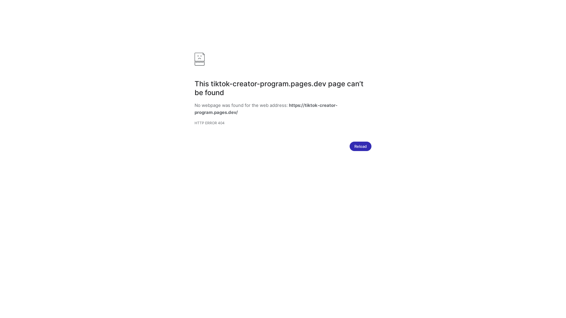 website screenshot of https://tiktok-creator-program.pages.dev/