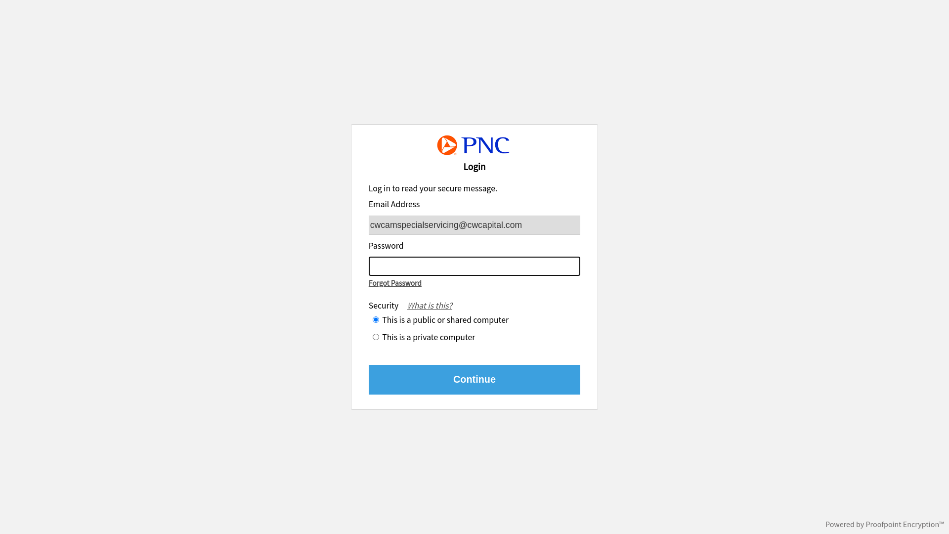 website screenshot of https://ser.ppsecureemail.com/formpostdir/securereader?id=3tBa0ZuoRTLgn0pRQraF8JWQYQhTndKW&brand=618903445991c3242