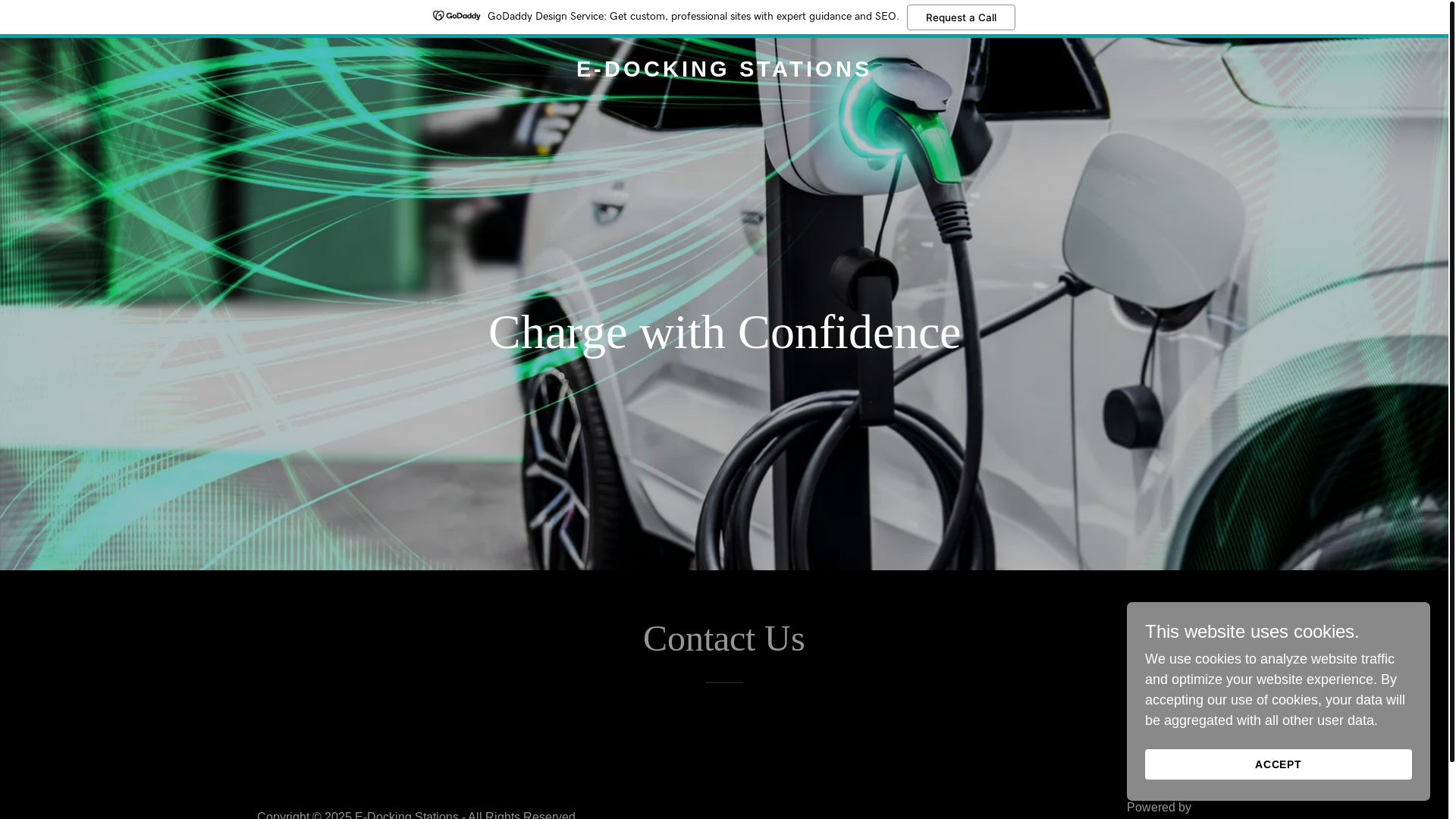 website screenshot of https://edockingstations.com/