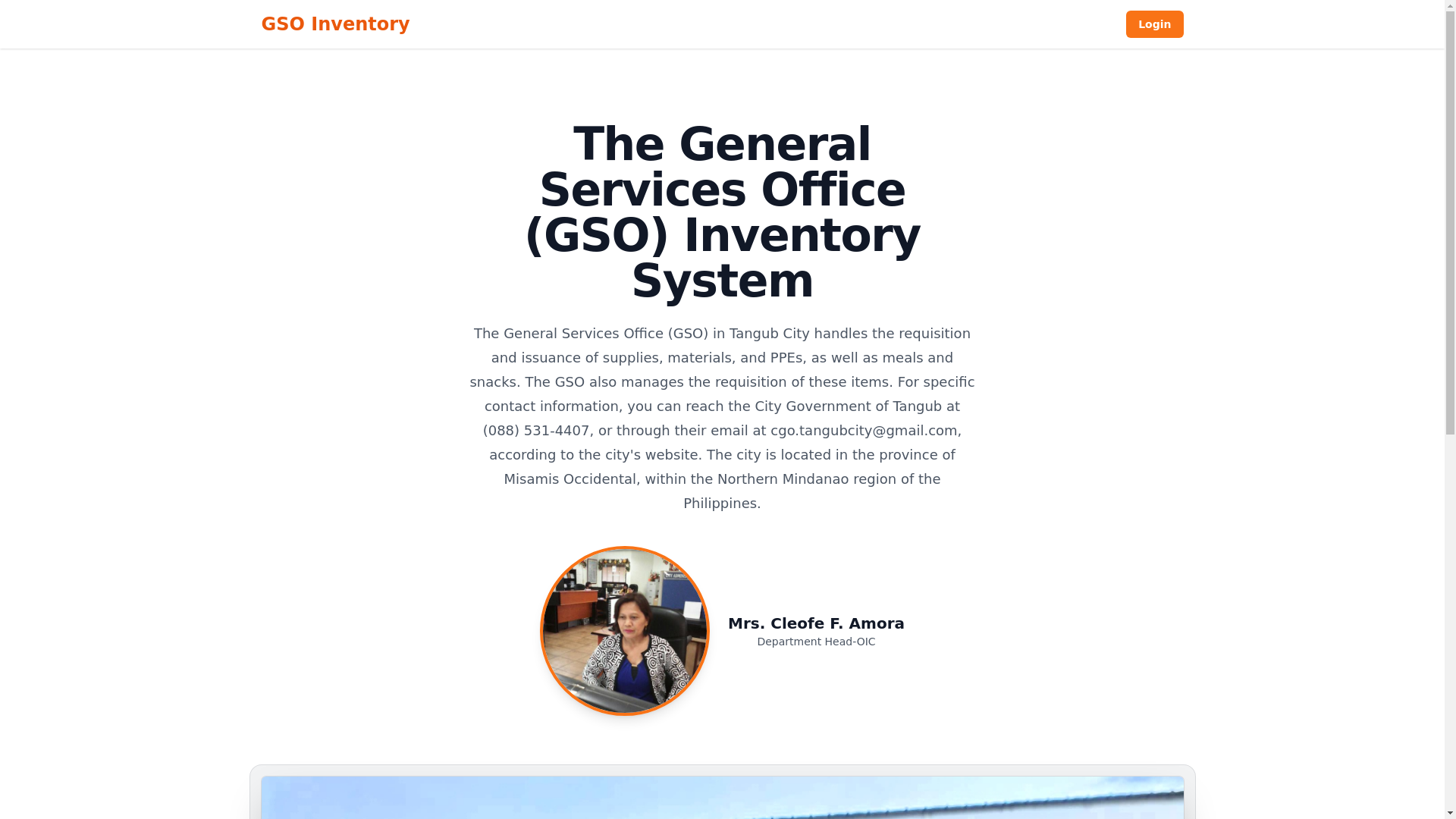 website screenshot of https://asensosupplyinventory.online/