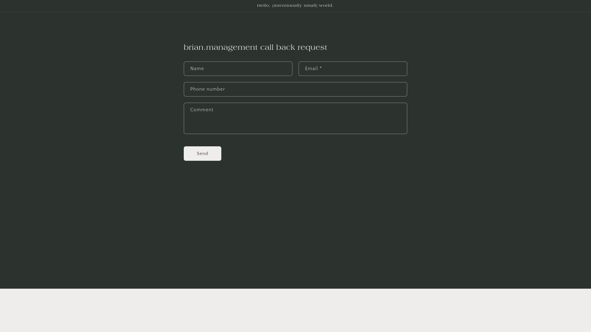 website screenshot of https://donotextract.org/