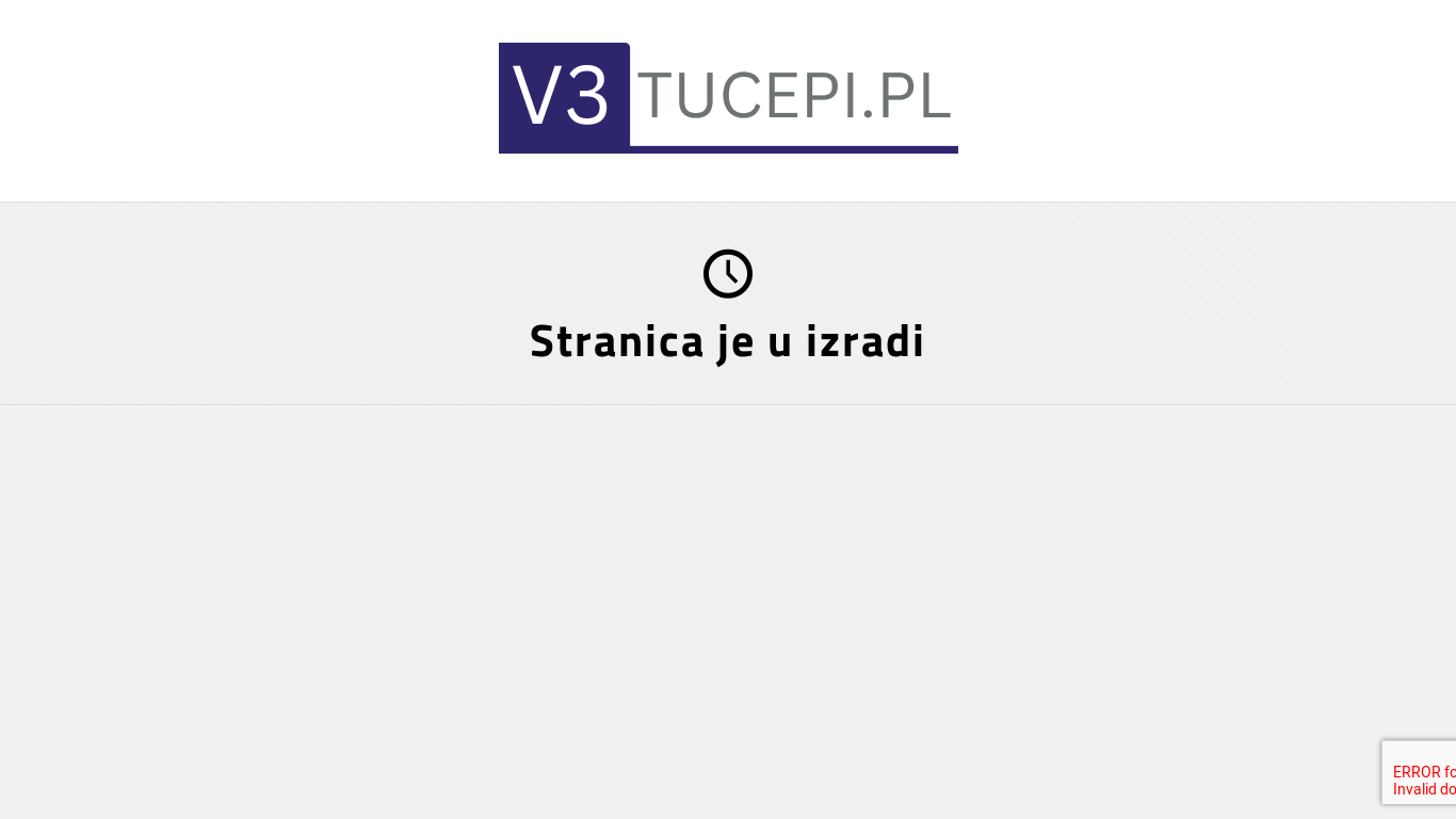 website screenshot of https://v3tucepi.hr/