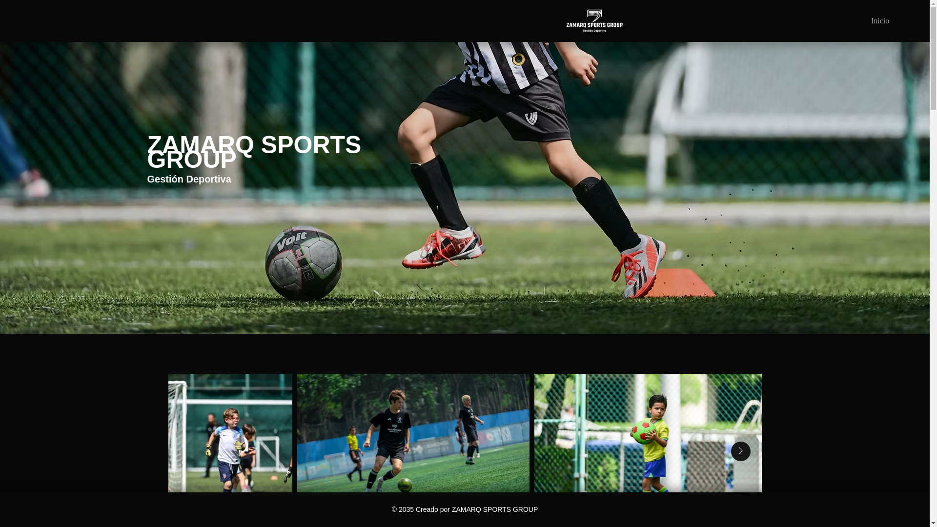 website screenshot of https://zamarqsportsgroup.net/
