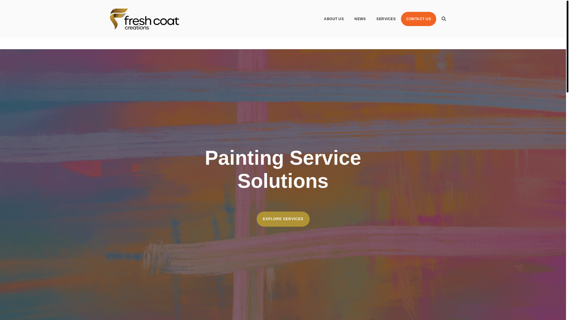 website screenshot of https://freshcoatcreations.com.au/