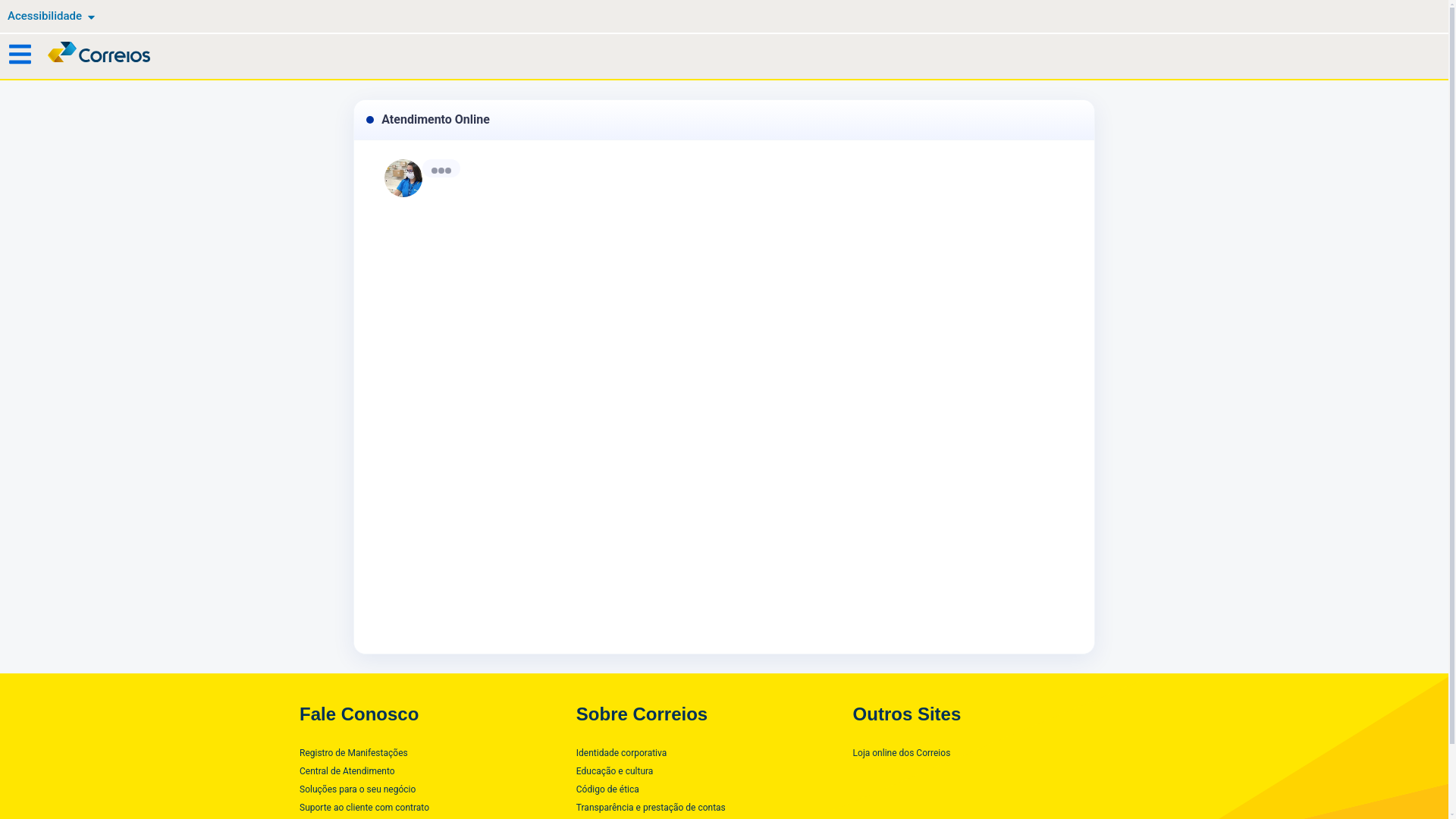 website screenshot of https://suaentregaestaquasechegando.lol/