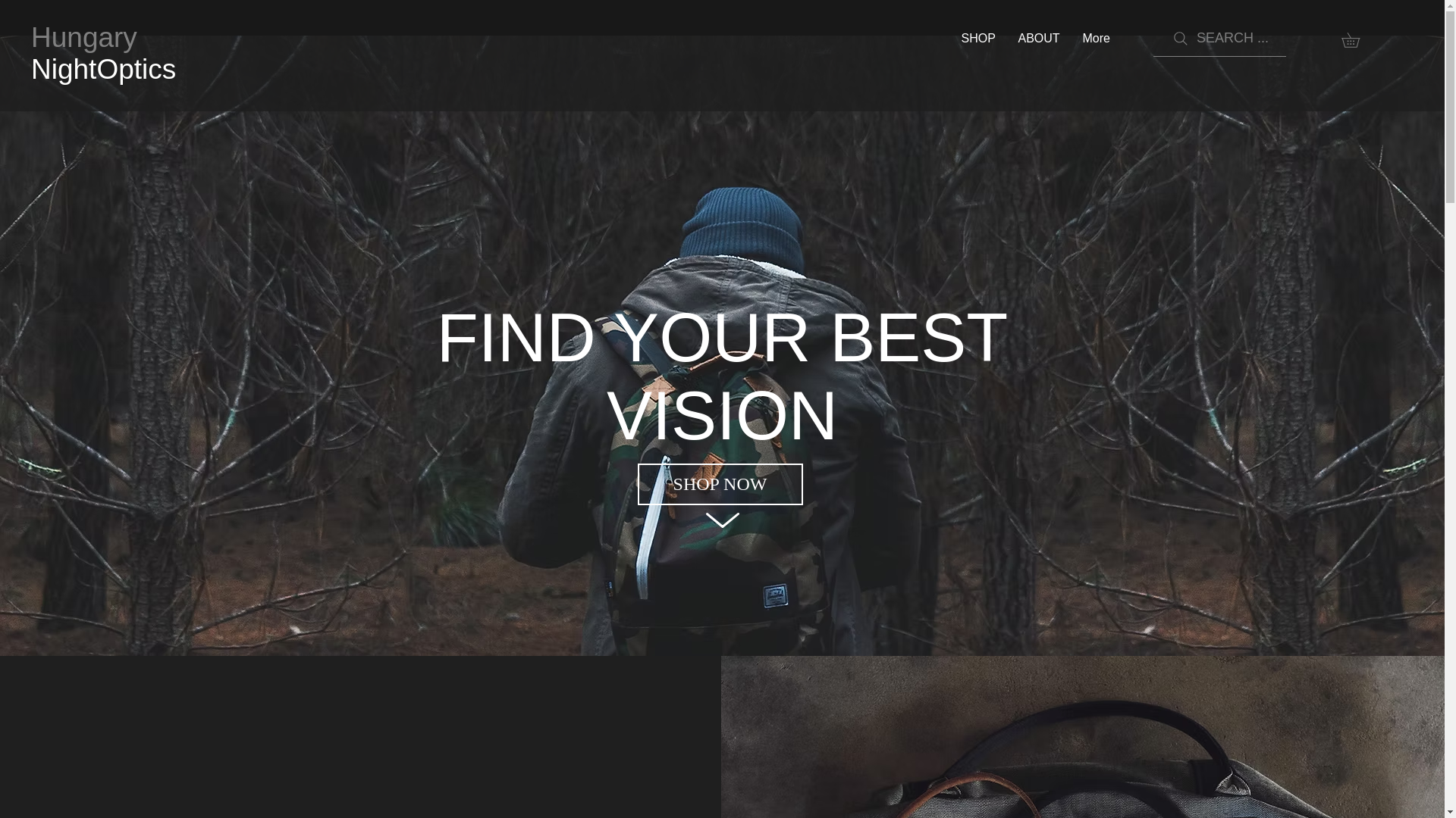 website screenshot of https://hungarynightoptics.com/