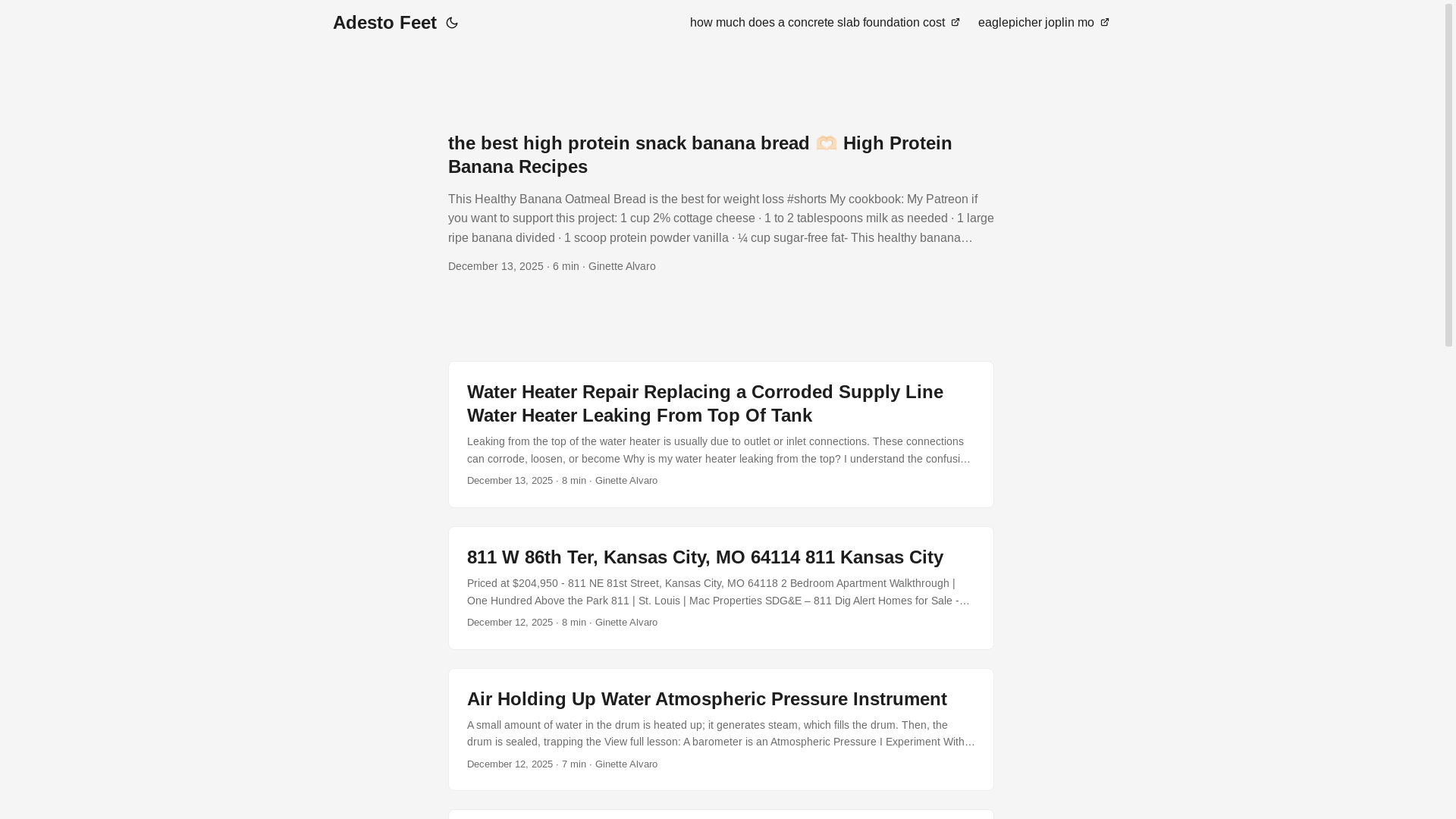 website screenshot of https://adestofeet.pages.dev/