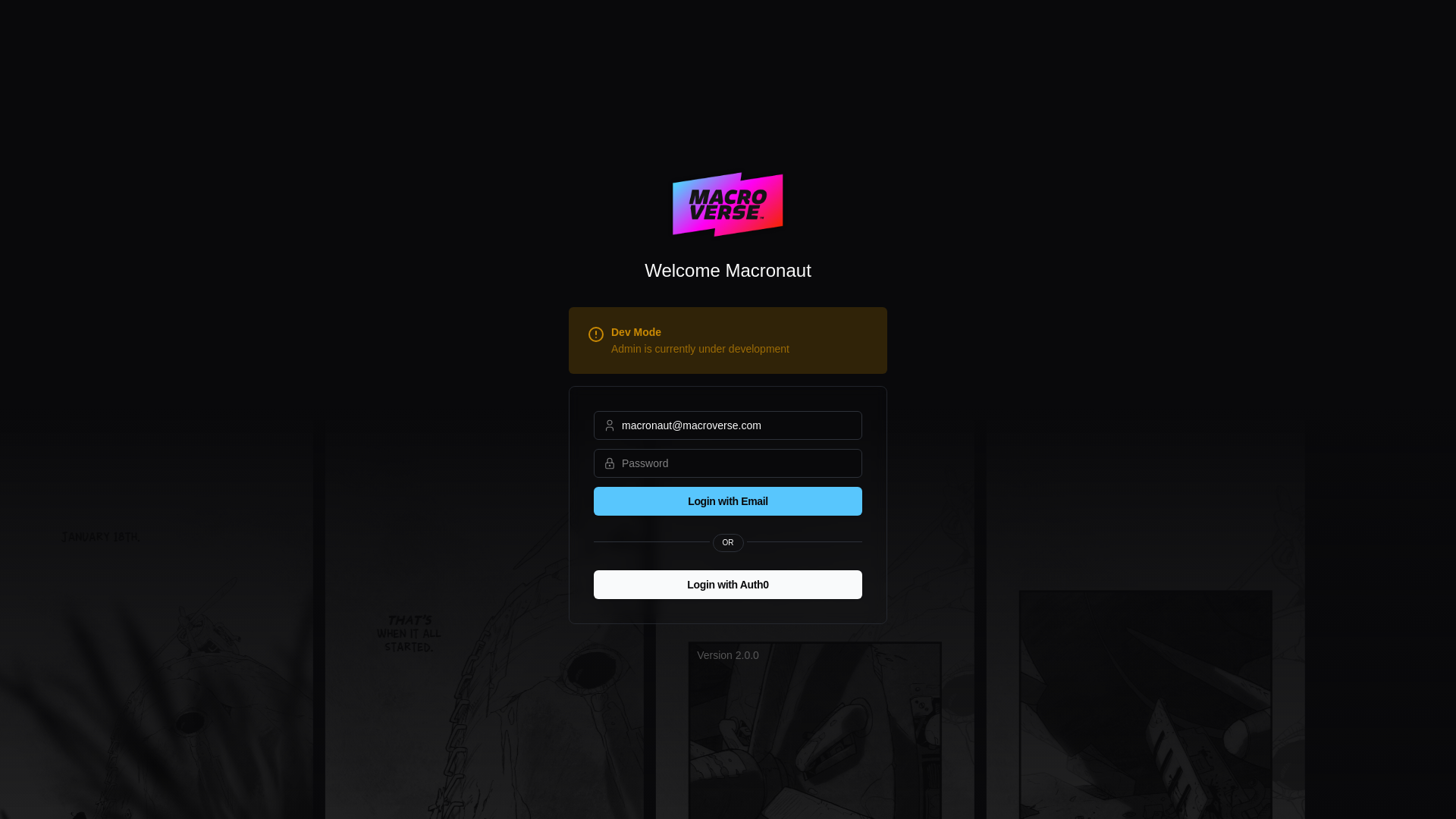 website screenshot of https://macroverse-admin-v2.pages.dev/
