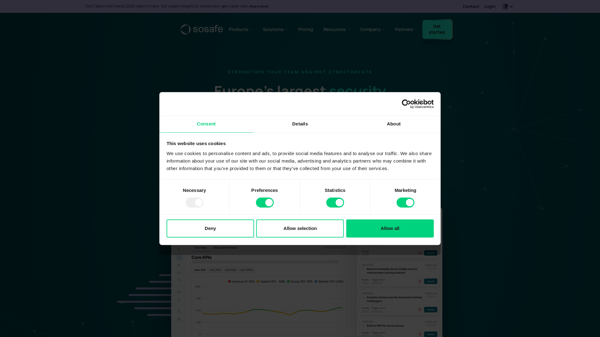 website screenshot of https://protected-link.net/