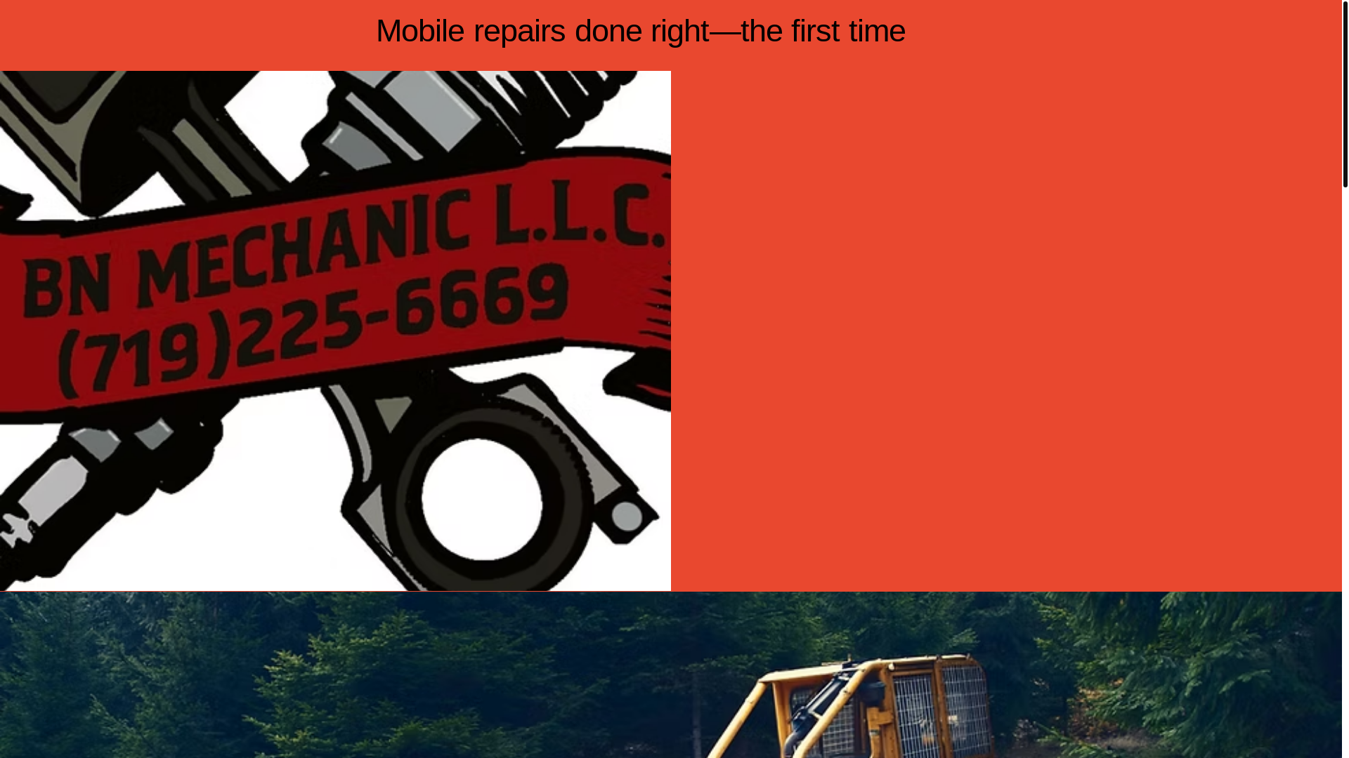 website screenshot of https://bnmechanicllc.com/