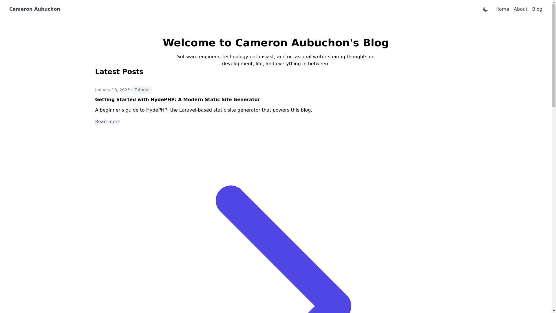 website screenshot of https://gtcameron-com.pages.dev/