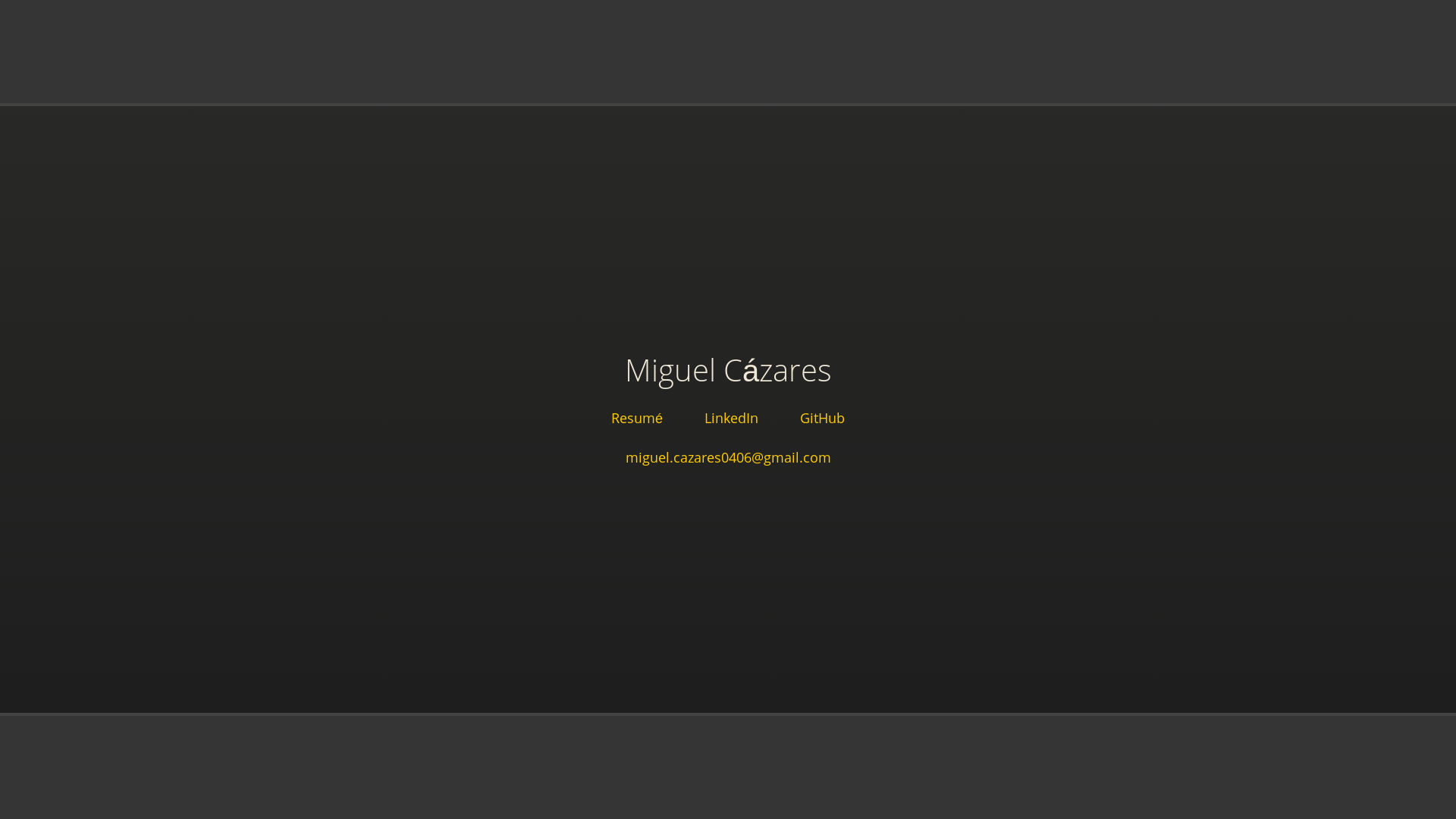 website screenshot of https://cazarescoding.com/
