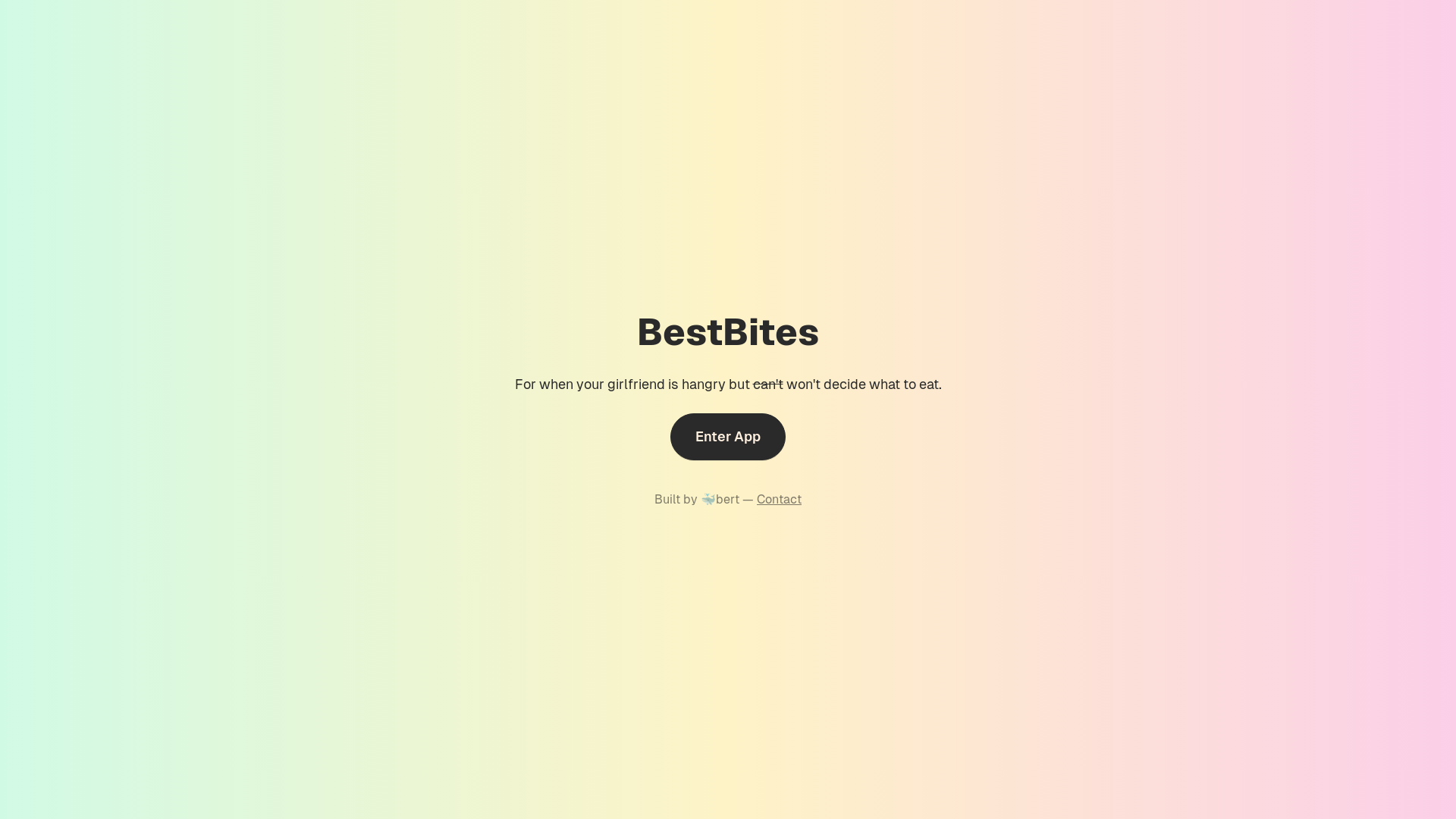 website screenshot of https://trybestbites.com/