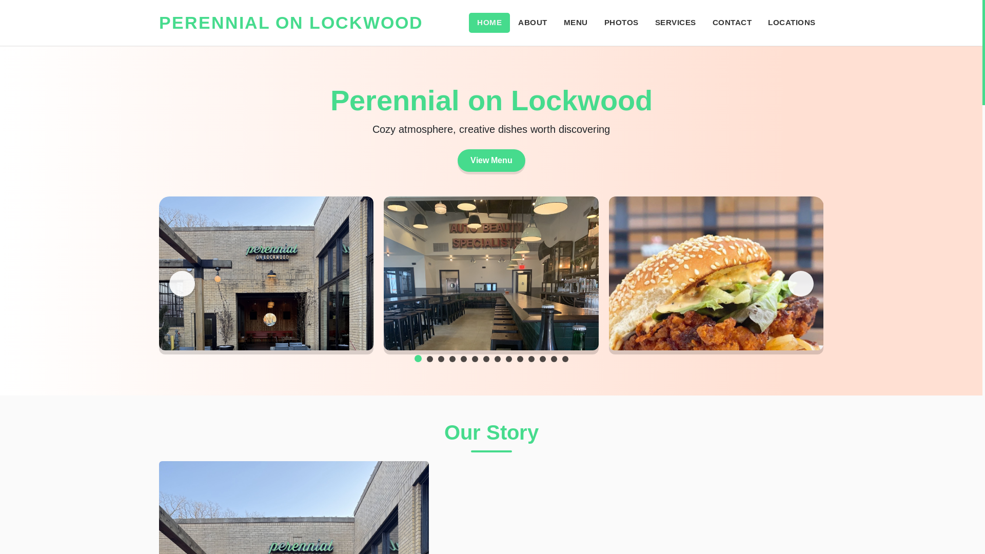 website screenshot of https://perennial-on-lockwood.site/