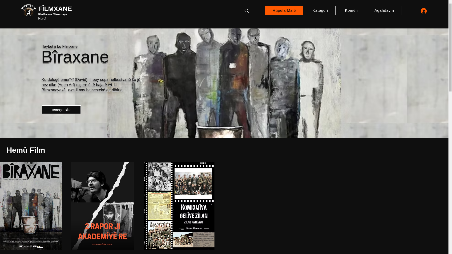 website screenshot of https://www.filmxane.com/