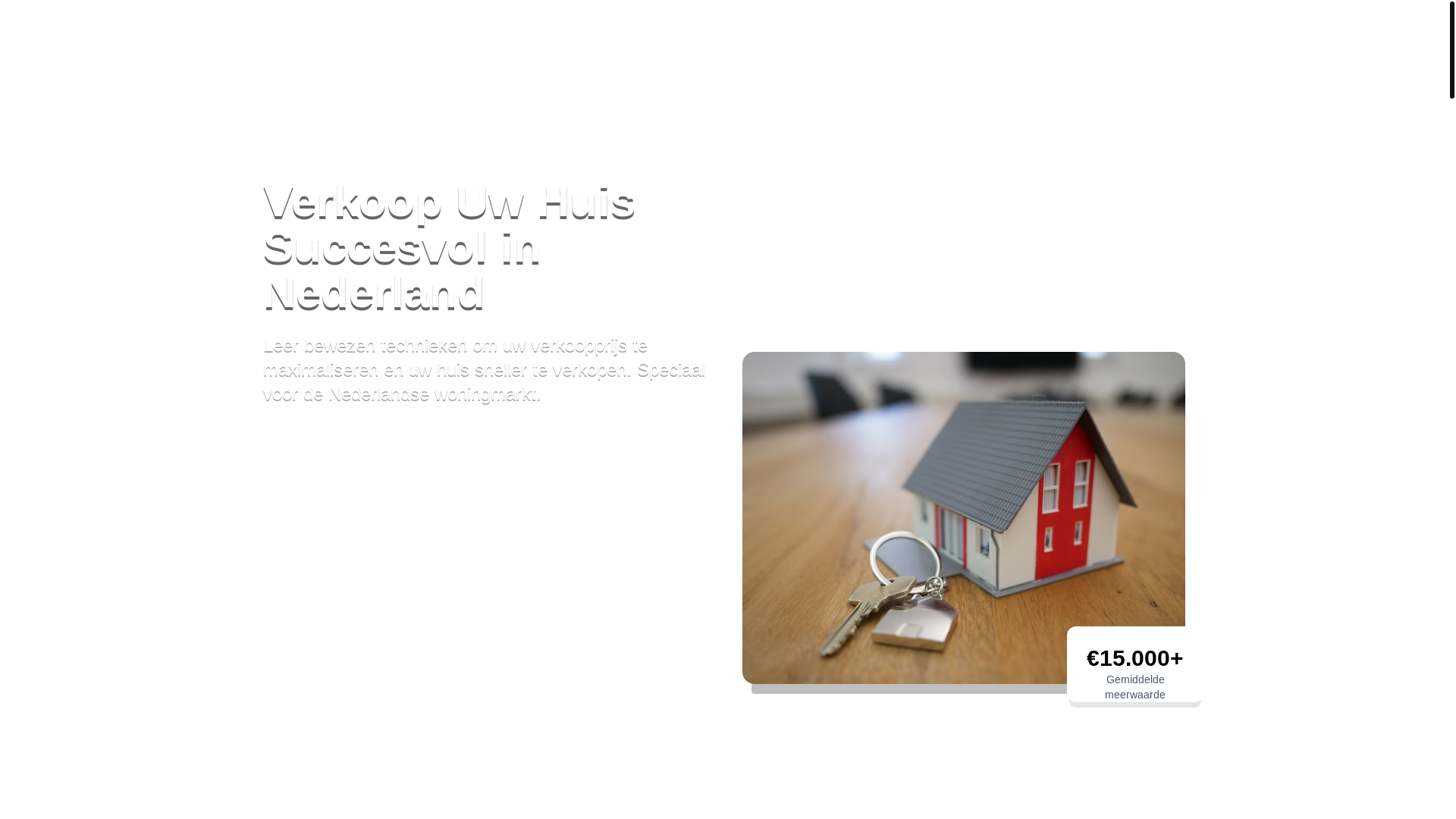 website screenshot of https://huisverkopenzondermakelaar.store/