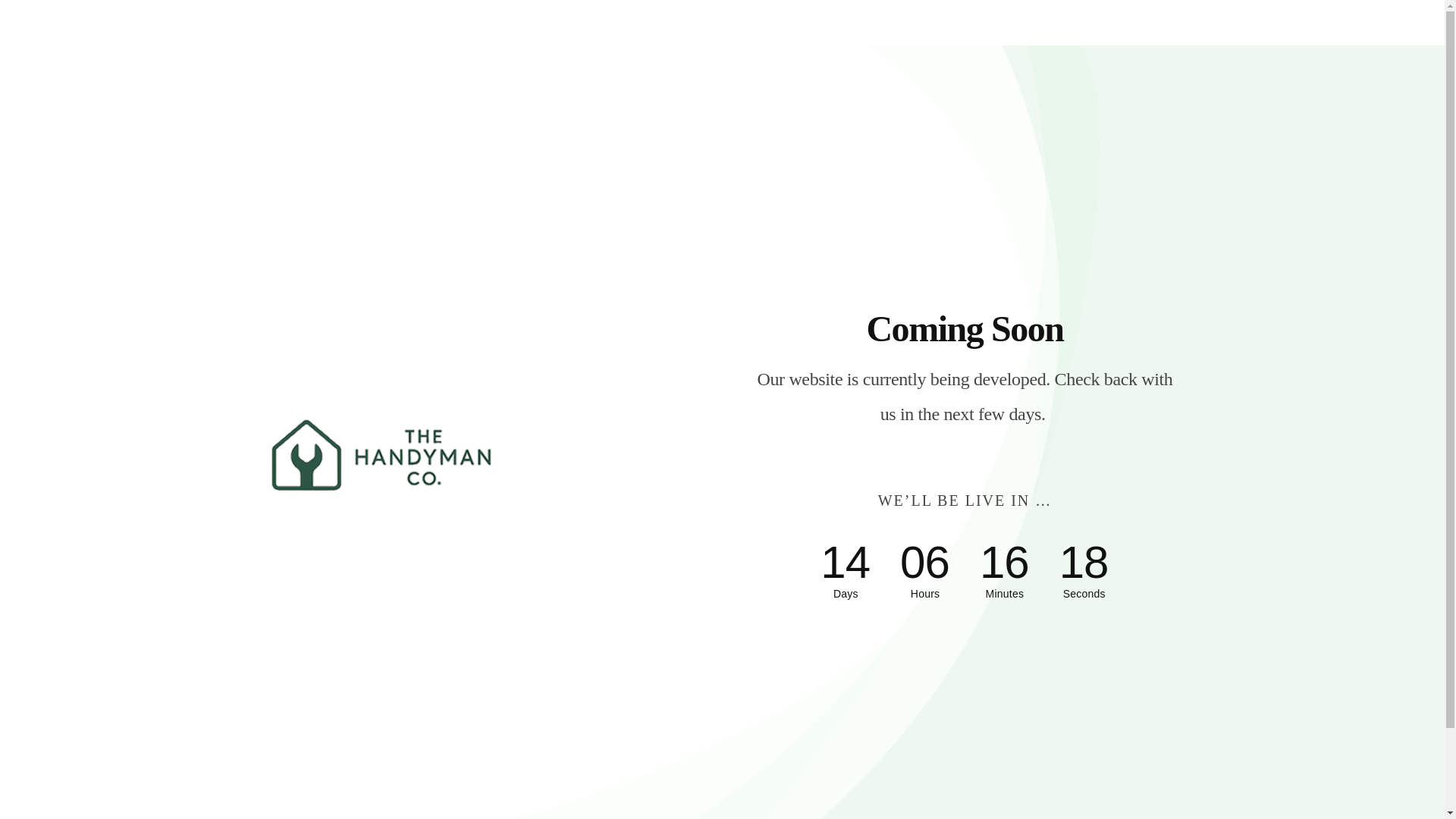 website screenshot of https://thehandymanhq.ca/